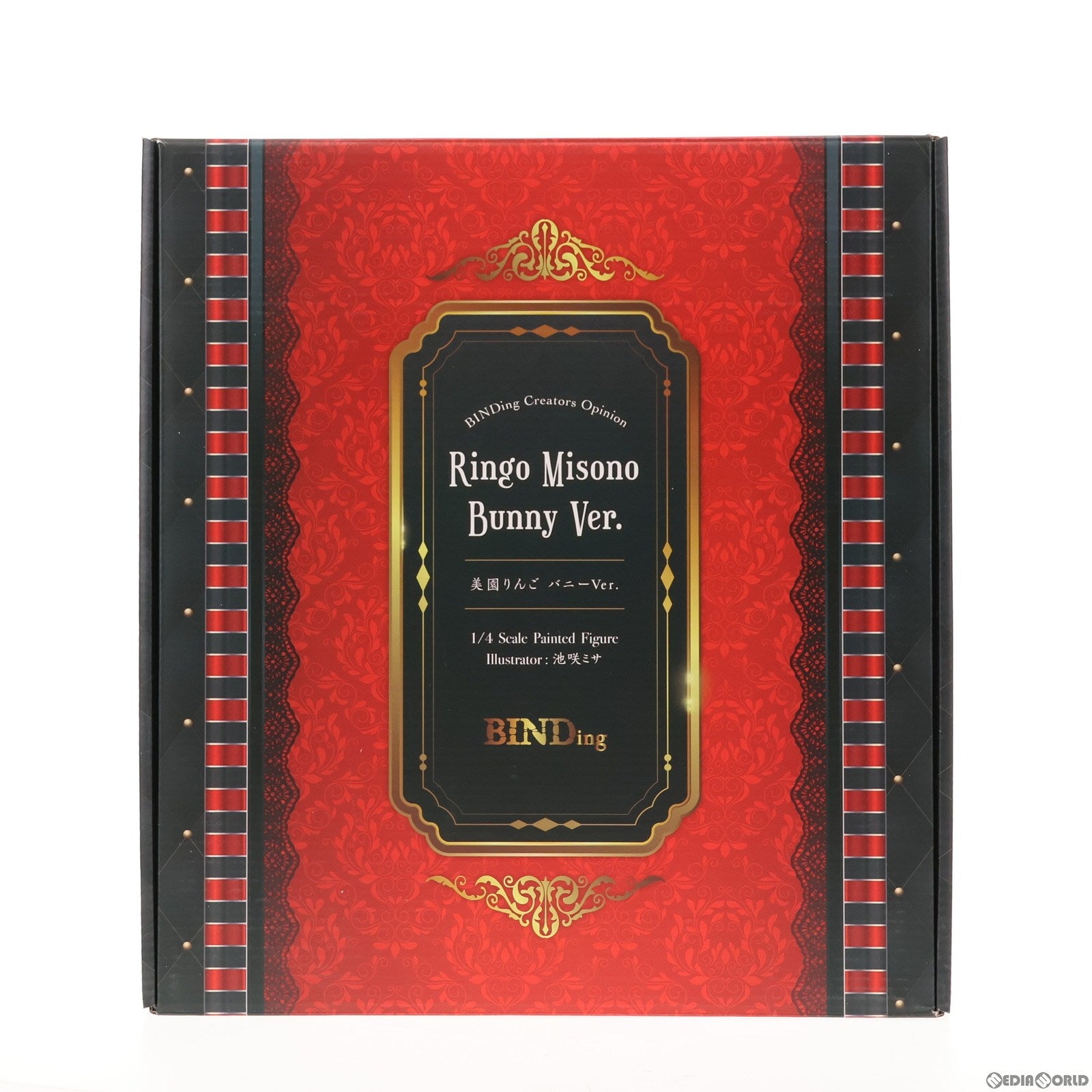 【中古即納】[FIG] ネイティブクリエイターズコレクション 美園りんご(みそのりんご) バニーVer. BINDing クリエイターズ オピニオン 1/4 完成品 フィギュア ネイティブオンラインストア&FANZA限定 BINDing(バインディング)(20221130)