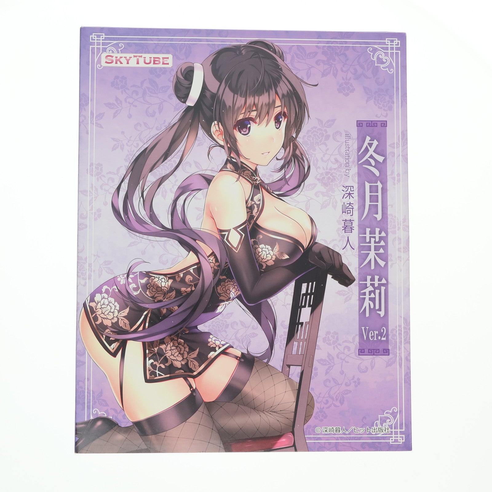 【中古即納】[FIG] 初期不良未対応 冬月茉莉(とうげつまつり) Ver.2 illustration by 深崎暮人 コミック阿吽 1/6 完成品 フィギュア(AX-1040) SkyTube(スカイチューブ)(20180127)