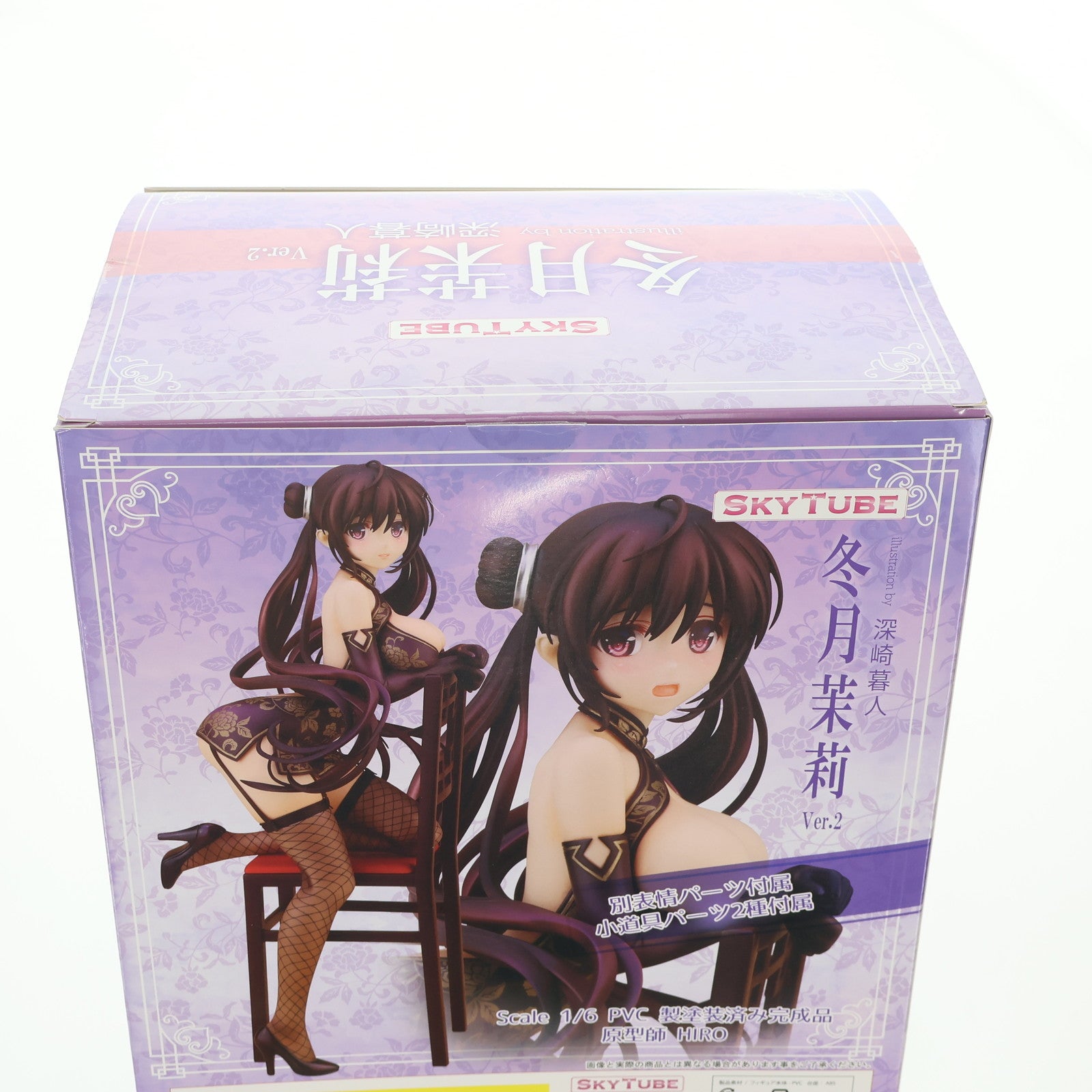 【中古即納】[FIG] 初期不良未対応 冬月茉莉(とうげつまつり) Ver.2 illustration by 深崎暮人 コミック阿吽 1/6 完成品 フィギュア(AX-1040) SkyTube(スカイチューブ)(20180127)