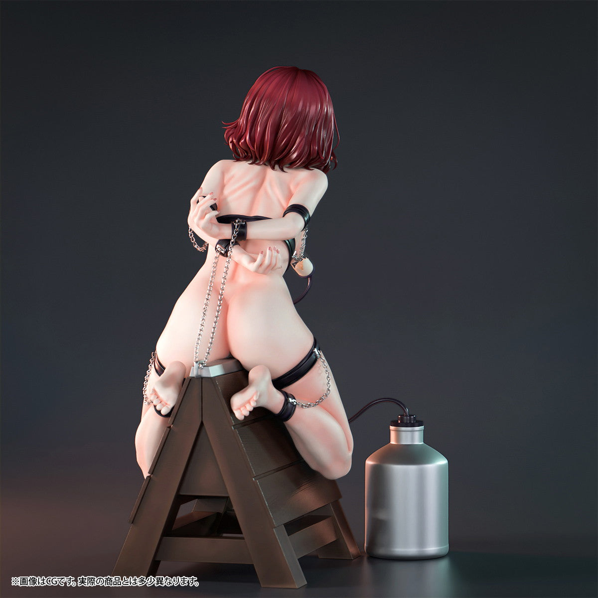 【中古即納】[FIG] 肉感少女 三角木馬でお仕置き中 花岡さん 1/4 完成品 フィギュア インサイト(20241130)