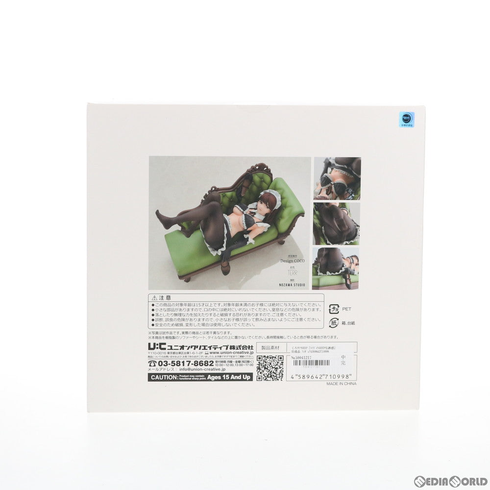 【中古即納】[FIG] くろタイツDEEP メイドのDEEPな誘惑 完成品 フィギュア ユニオンクリエイティブ(20201025)
