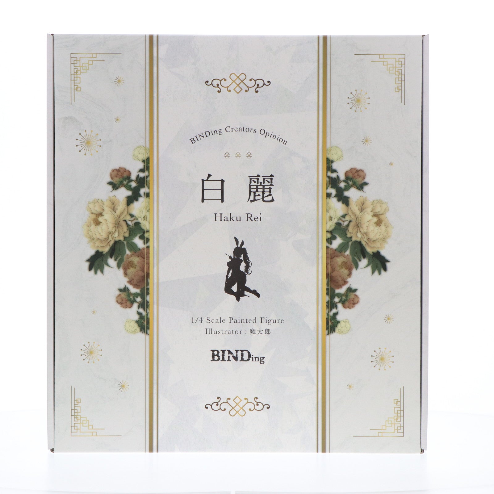 【中古即納】[FIG] ポストカード付属 ネイティブクリエイターズコレクション 白麗(ハクレイ) BINDing クリエイターズ オピニオン 1/4 完成品 フィギュア BINDing(バインディング)/ネイティブ(20250131)