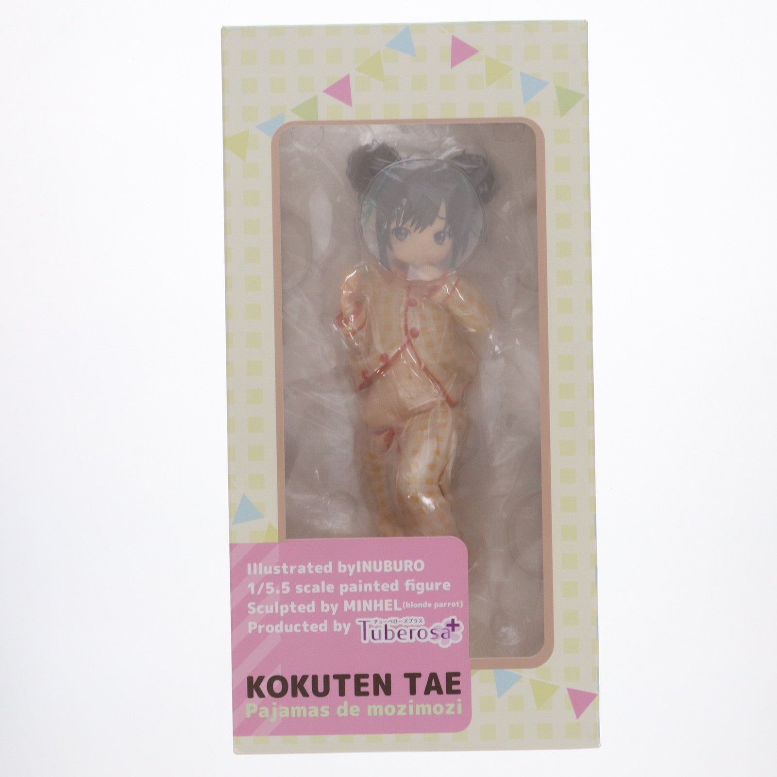 【中古即納】[FIG] 国天妙(こくてんたえ) ぱじゃまでもじもじ Illustrated by いぬぶろ コミック阿吽 1/5.5 完成品 フィギュア(PVC249) オーキッドシード(20220828)