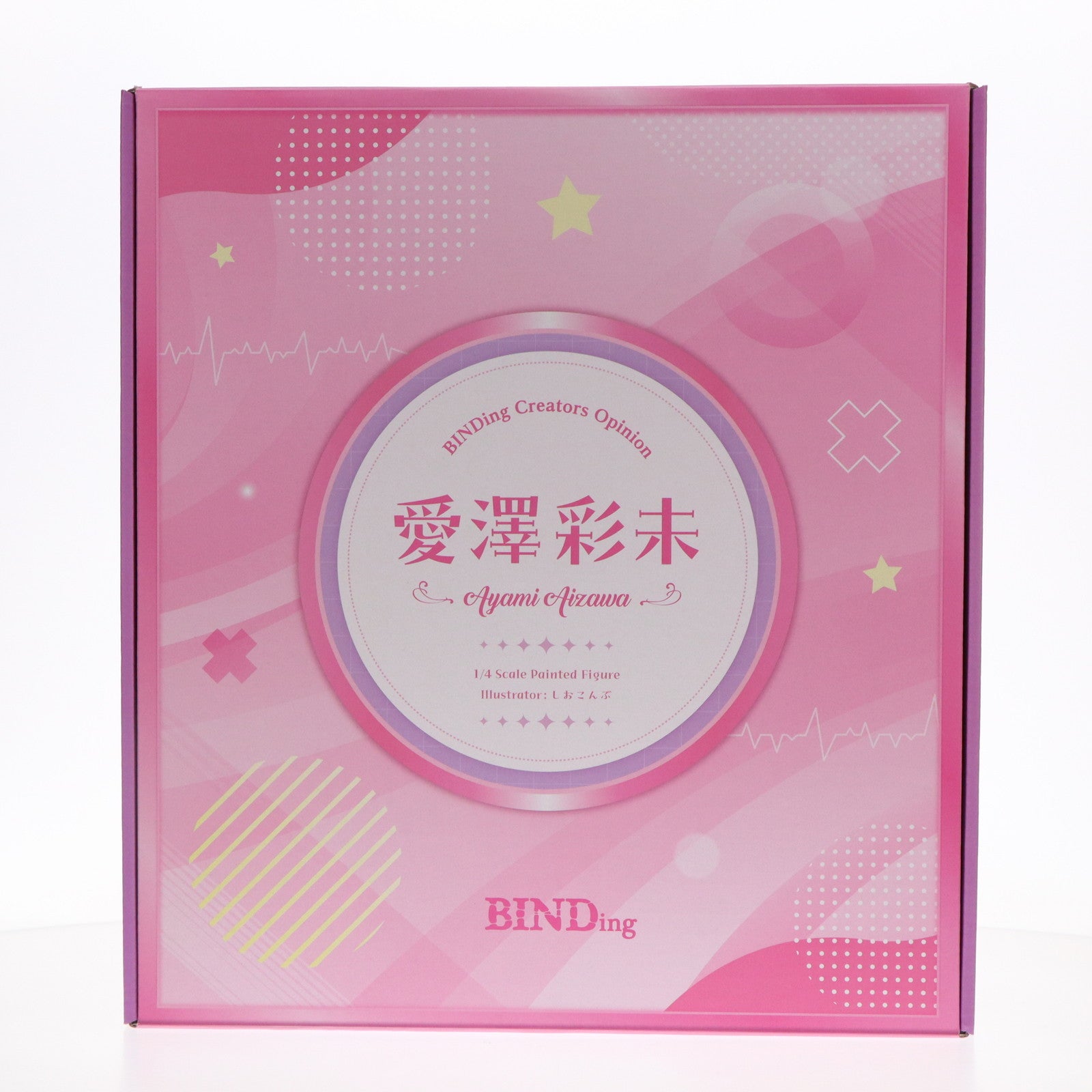 【中古即納】[FIG] ポストカード付属 クリエイターズコレクション 愛澤彩未(あいざわあやみ) BINDing クリエイターズ オピニオン 1/4 完成品 フィギュア ネイティブオンラインショップ&FANZA限定 BINDing(バインディング)/ネイティブ(20230412)