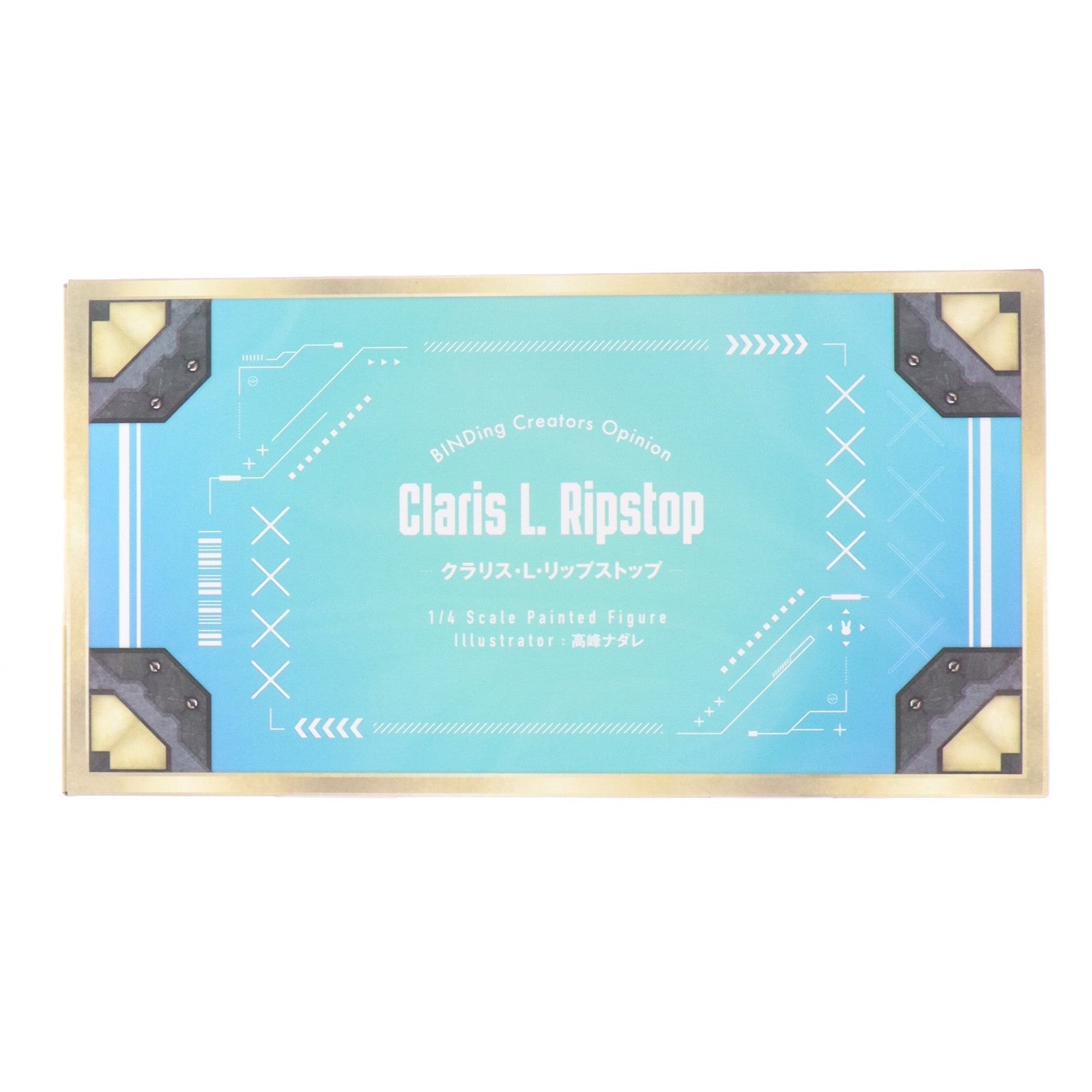 【中古即納】[FIG] ポストカード付属 ネイティブクリエイターズコレクション クラリス・L・リップストップ BINDing クリエイターズ・オピニオン 1/4 完成品 フィギュア ネイティブオンラインショップ&FANZA限定 BINDing(バインディング)/ネイティブ(20240731)