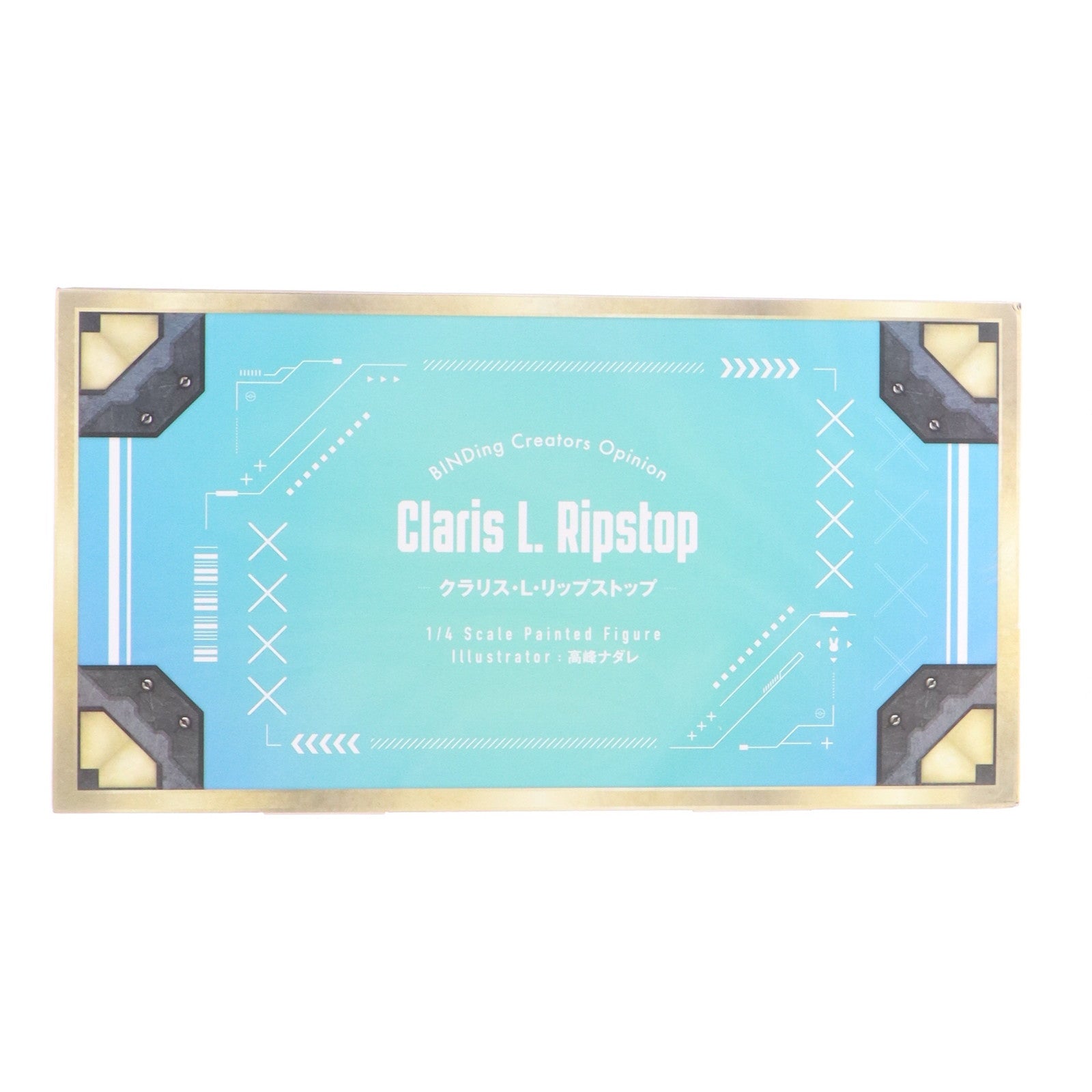 【中古即納】[FIG] ポストカード付属 ネイティブクリエイターズコレクション クラリス・L・リップストップ BINDing クリエイターズ・オピニオン 1/4 完成品 フィギュア ネイティブオンラインショップ&FANZA限定 BINDing(バインディング)/ネイティブ(20240731)