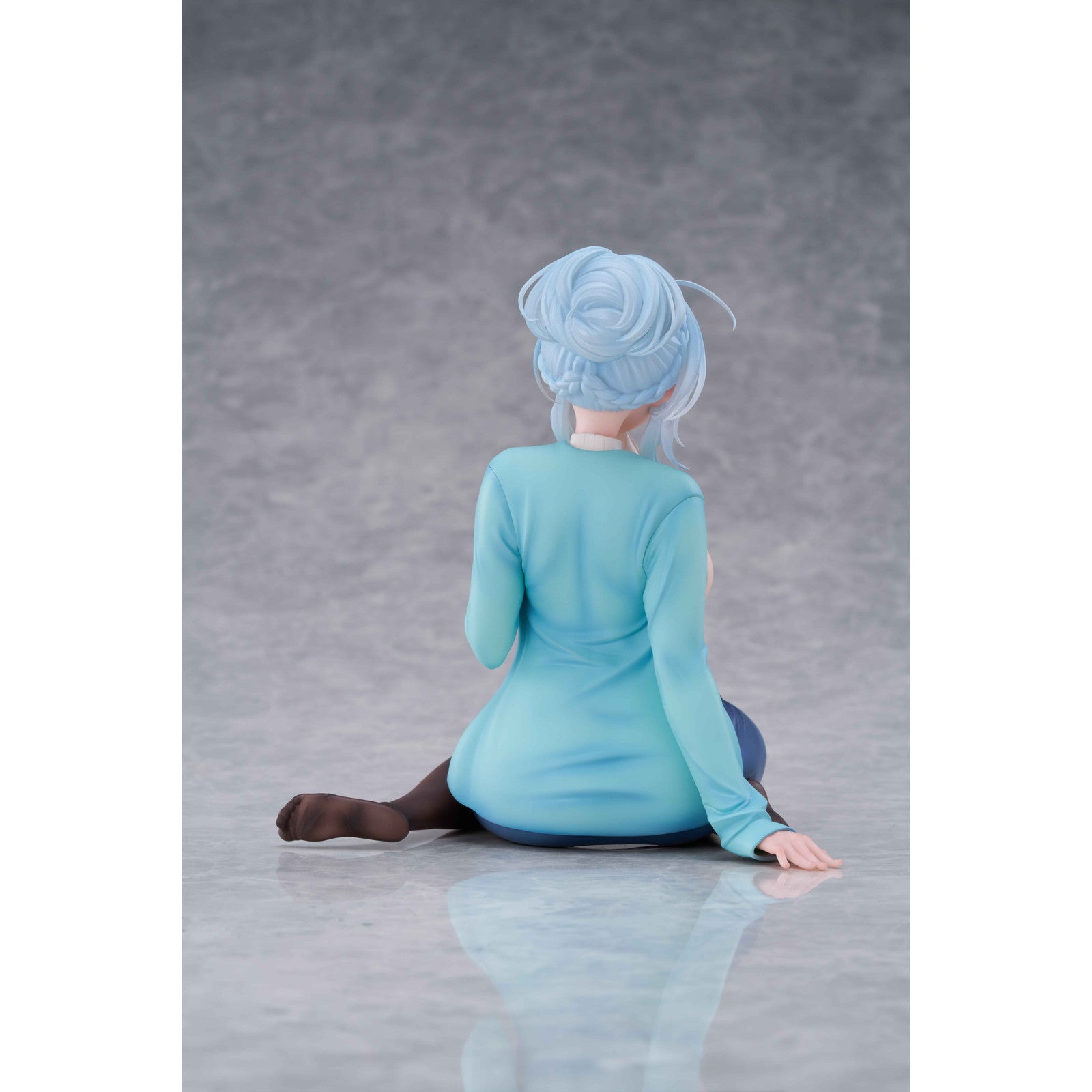 【中古即納】[FIG] 色紙付属 未亡人の雪女 雪乃深冬(ゆきのみふゆ) 座ってる雪乃さん 通常版 1/6 完成品 フィギュア PURE(ピュア)(20241130)