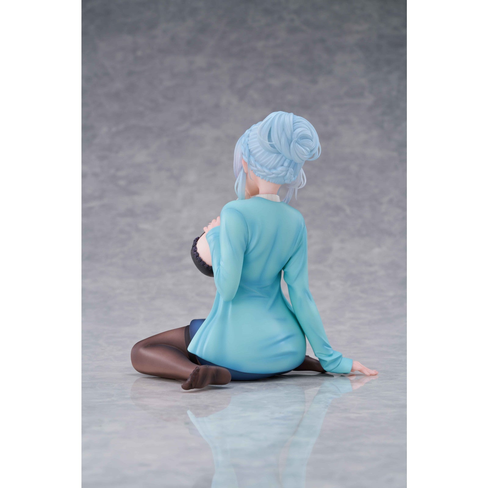 【中古即納】[FIG] 色紙付属 未亡人の雪女 雪乃深冬(ゆきのみふゆ) 座ってる雪乃さん 通常版 1/6 完成品 フィギュア PURE(ピュア)(20241130)