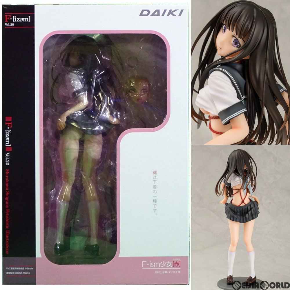 【中古即納】[FIG] 宮沢模型流通限定 F-ism少女[赤] 村上水軍の館オリジナル F-ism Vol.20 1/6 完成品 フィギュア ダイキ工業(20180526)