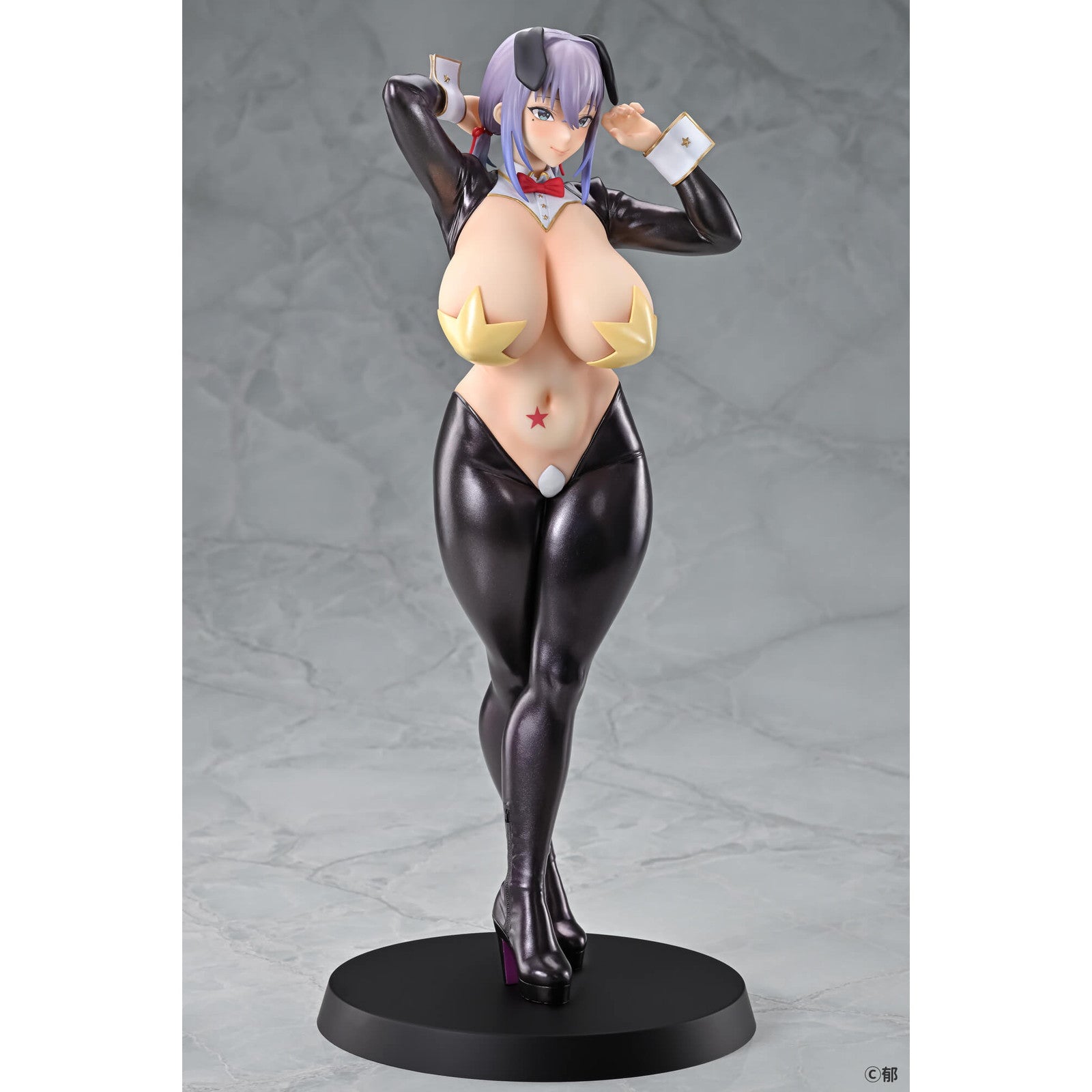【中古即納】[FIG] アミちゃん 逆バニー 郁(イク) オリジナル 1/5 完成品 フィギュア Q-six(キューシックス)(20250419)