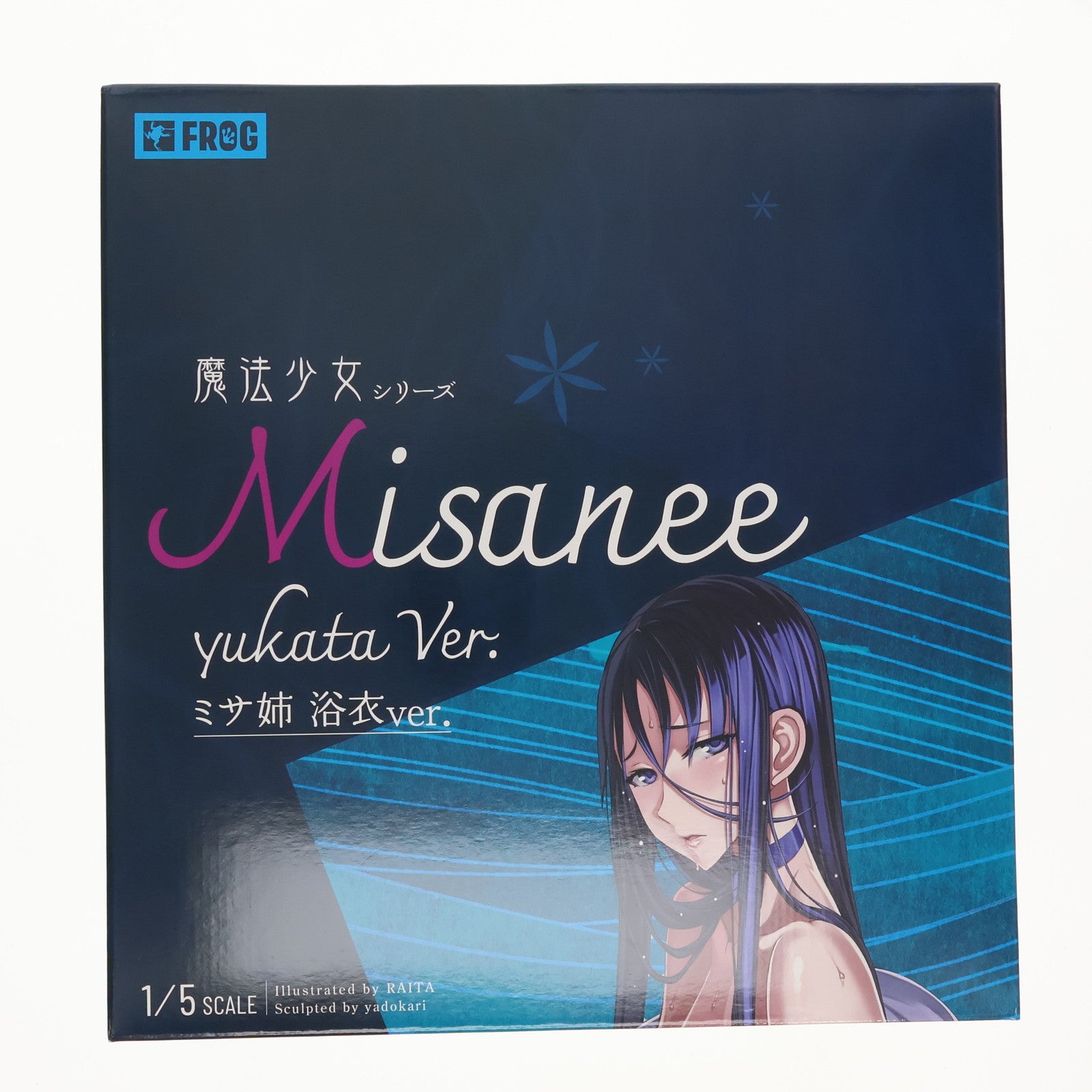 【中古即納】[FIG] ポストカード付属 ネイティブキャラクターズセレクション ミサ姉 浴衣ver. RAITAオリジナルキャラクター(魔法少女シリーズ) 1/5 完成品 フィギュア FROG(フロッグ)/ネイティブ(20250510)
