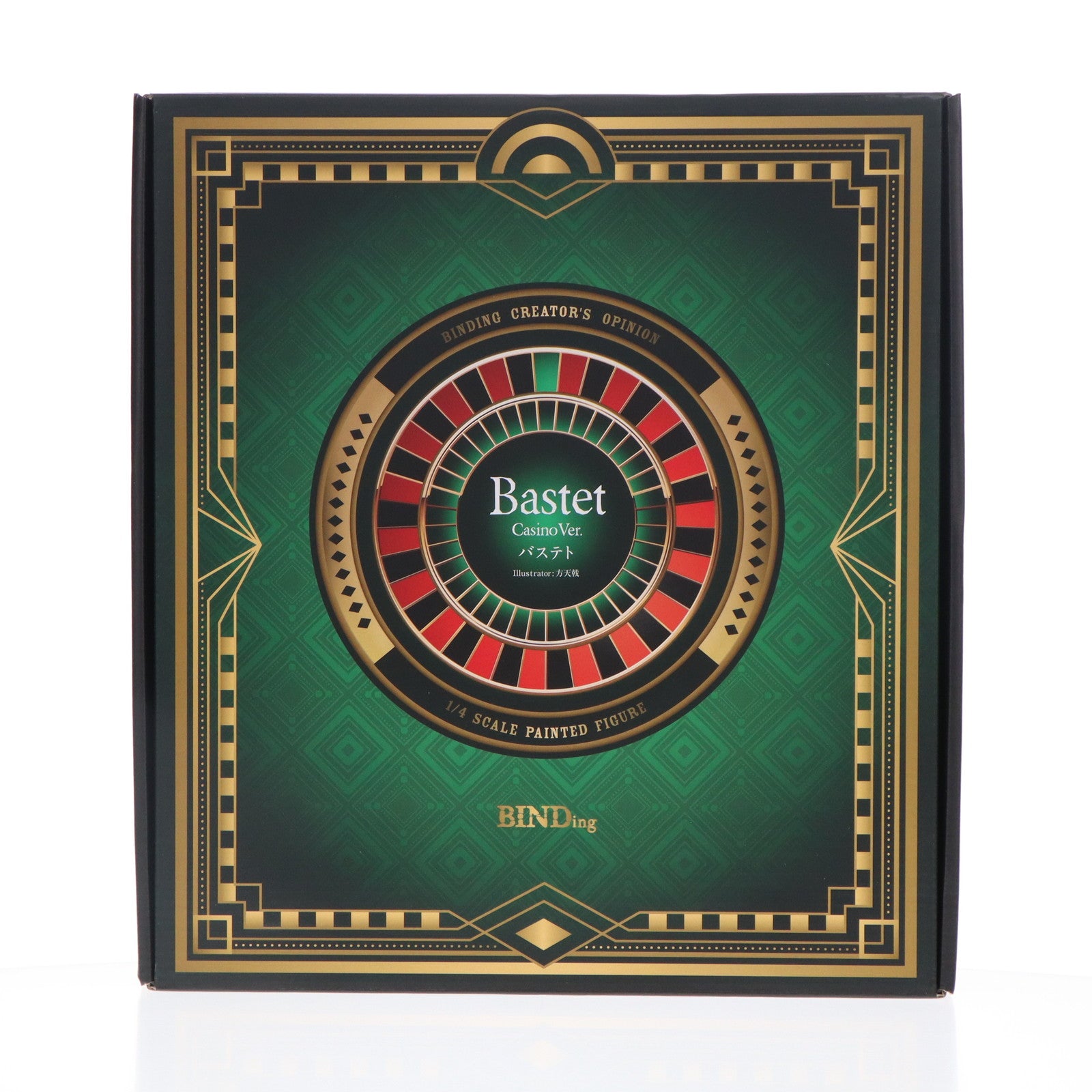 【中古即納】[FIG] ポストカード付属 ネイティブクリエイターズコレクション バステト CasinoVer. BINDing クリエイターズ オピニオン 1/4 完成品 フィギュア ネイティブオンラインショップ&FANZA限定 BINDing(バインディング)/ネイティブ(20210228)