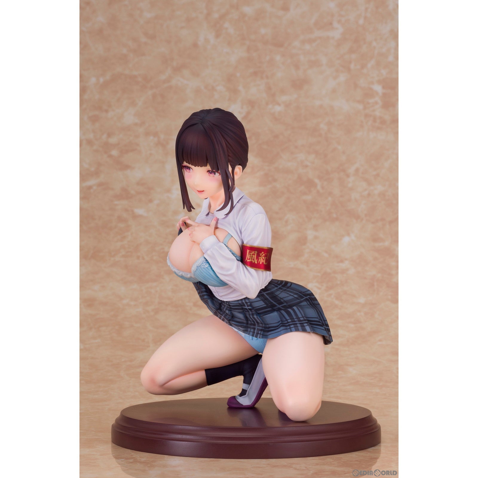 【中古即納】[FIG] 風紀みだしちゃいますか…? 美岬花音(みさきかのん) illustration by カット 1/6 完成品 フィギュア ダイキ工業(20240114)