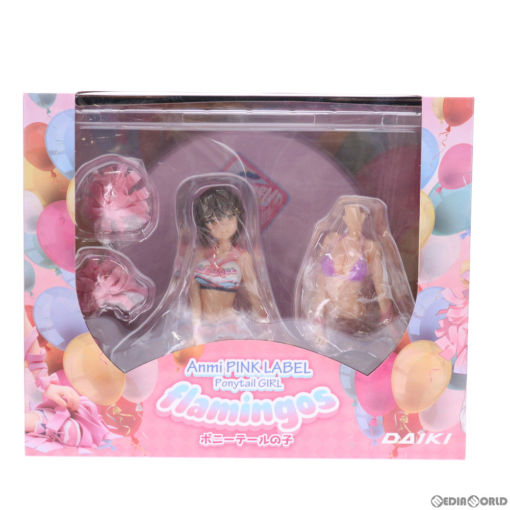 【中古即納】[FIG] Anmi PINK LABEL FLAMINGOS ポニーテールの子 Avian Romance Pink Label 1/6 完成品 フィギュア ダイキ工業(20210421)
