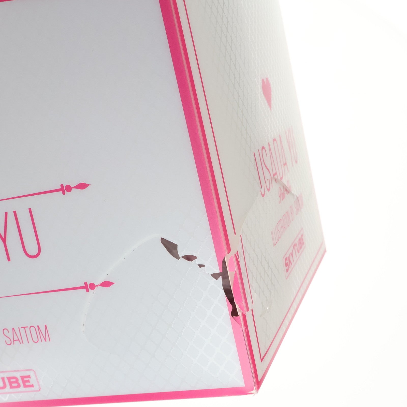 【中古即納】[FIG] ポストカード付属 宇佐田ゆう(うさだゆう) Pink Ver. illustration by saitom 1/6 完成品 フィギュア(AX-1137) SkyTube(スカイチューブ)(20200112)