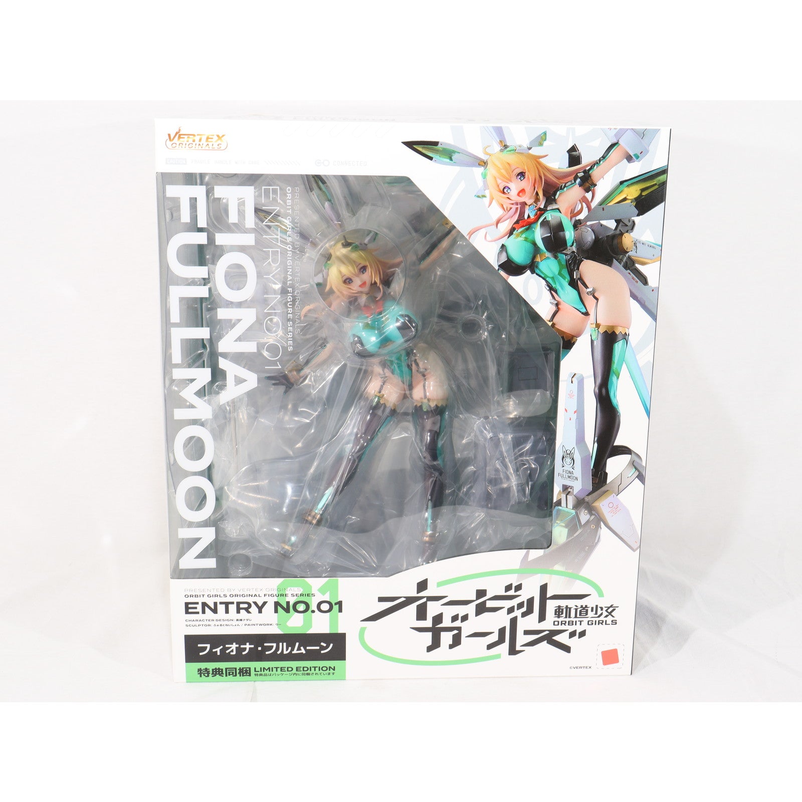 【中古即納】[FIG] アンテナショップ限定版特典付属 ENTRY NO.01 フィオナ・フルムーン アンテナショップ限定版 オービットガールズ 完成品 フィギュア ヴェルテクス(20230630)