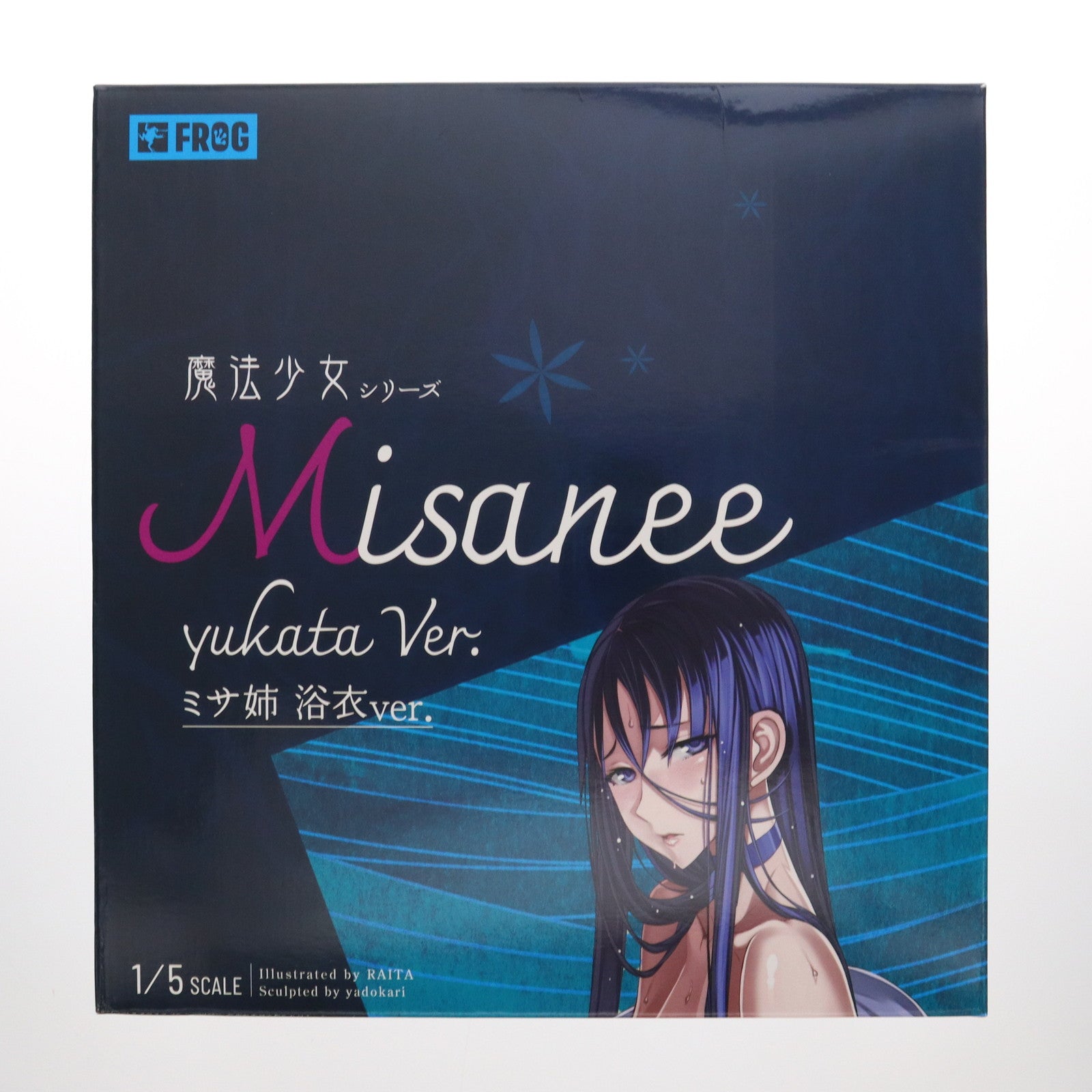 【中古即納】[FIG] ポストカード無し ネイティブキャラクターズセレクション ミサ姉 浴衣ver. RAITAオリジナルキャラクター(魔法少女シリーズ) 1/5 完成品 フィギュア FROG(フロッグ)/ネイティブ(20250510)