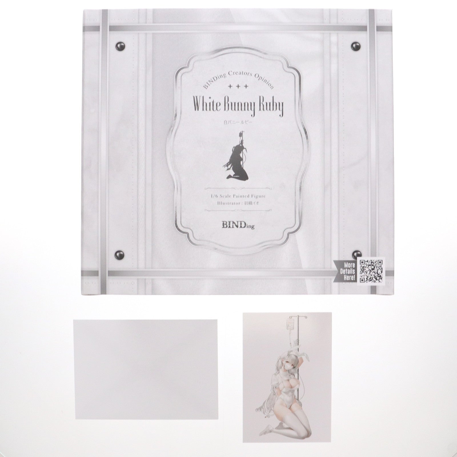 【中古即納】[FIG] ポストカード付属 ネイティブクリエイターズコレクション 白バニー ルビー BINDing クリエイターズ オピニオン 1/6 完成品 フィギュア BINDing(バインディング)/ネイティブ(20250527)