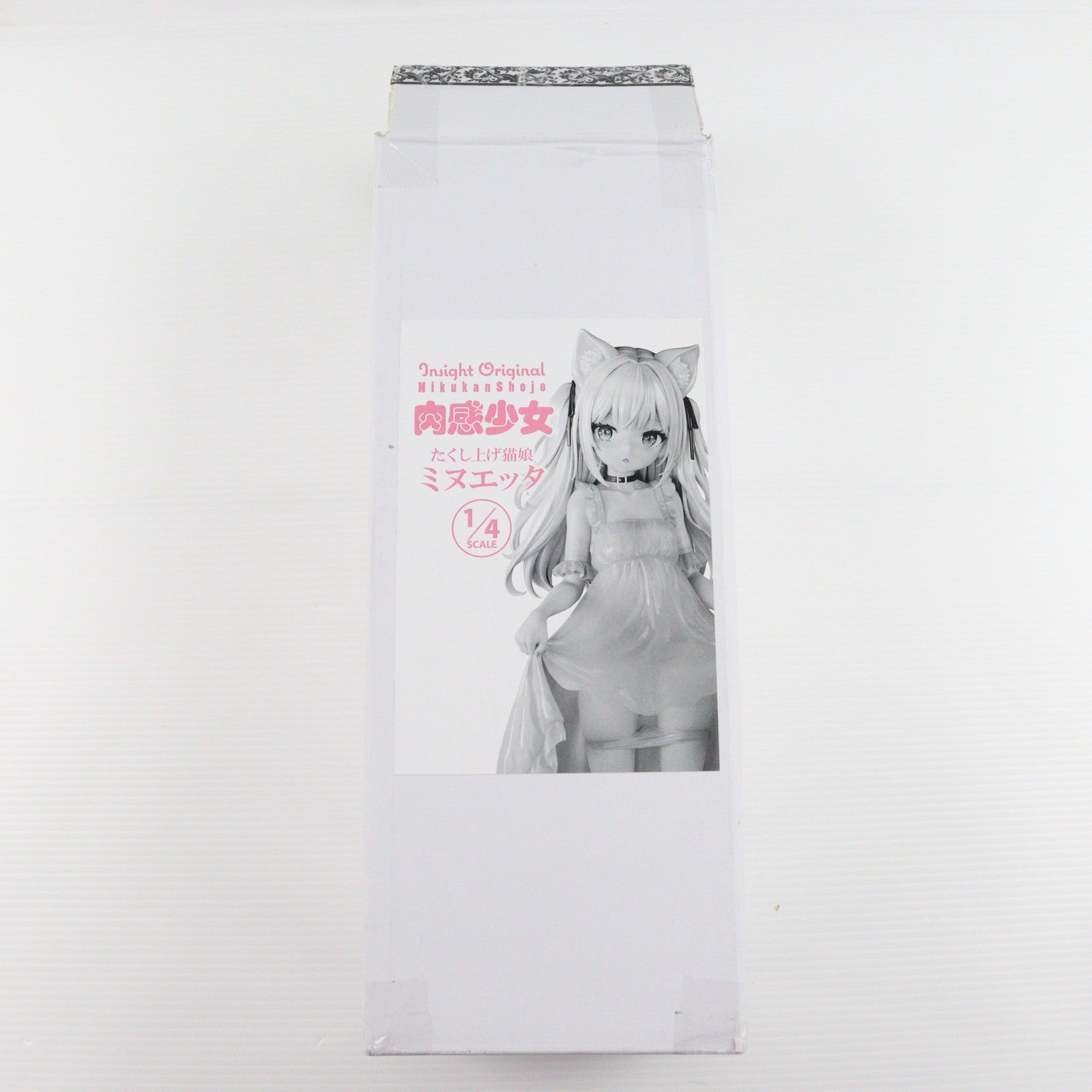 【中古即納】[FIG] 肉感少女 たくし上げ猫娘 ミヌエッタ 1/4 完成品 フィギュア インサイト(20240331)