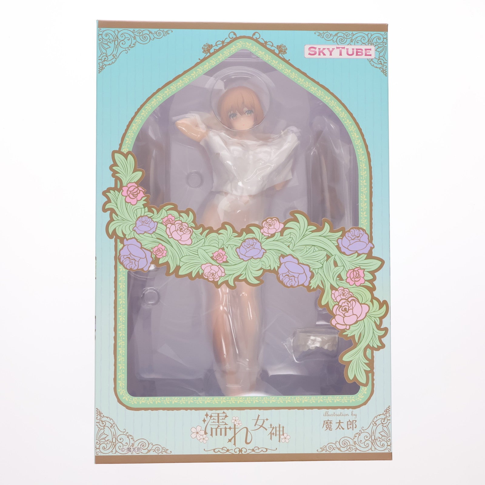 【中古即納】[FIG] ポストカード付属 濡れ女神 illustration by 魔太郎 1/6 完成品 フィギュア(AX-1150) SkyTube(スカイチューブ)(20230112)