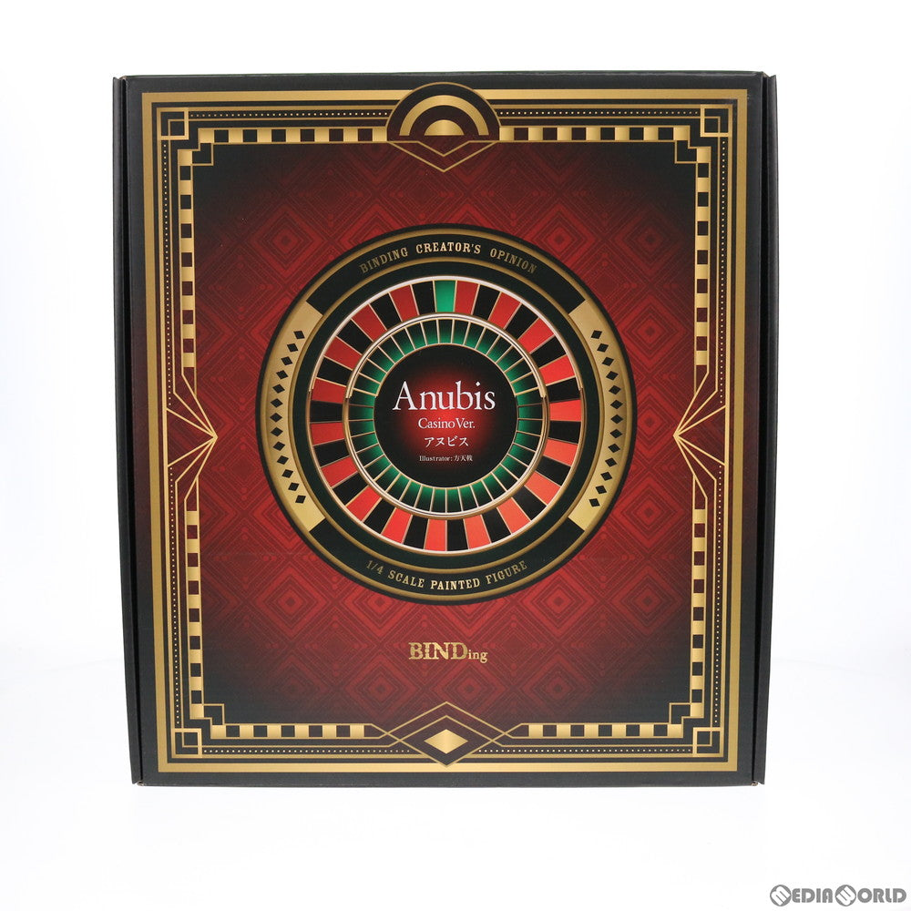 【中古即納】[FIG] ポストカード付属 ネイティブクリエイターズコレクション アヌビス CasinoVer. BINDing クリエイターズ オピニオン 1/4 完成品 フィギュア ネイティブオンラインショップ&FANZA限定 BINDing(バインディング)/ネイティブ(20210331)