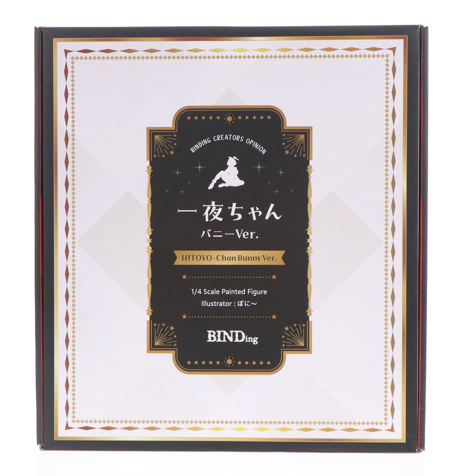 【中古即納】[FIG] ポストカード付属 ネイティブクリエイターズコレクション 一夜ちゃん(ひとよちゃん) バニーVer. BINDing クリエイターズ オピニオン 1/4 完成品 フィギュア ネイティブオンラインストア&FANZA限定 BINDing(バインディング)/ネイティブ(20231130)