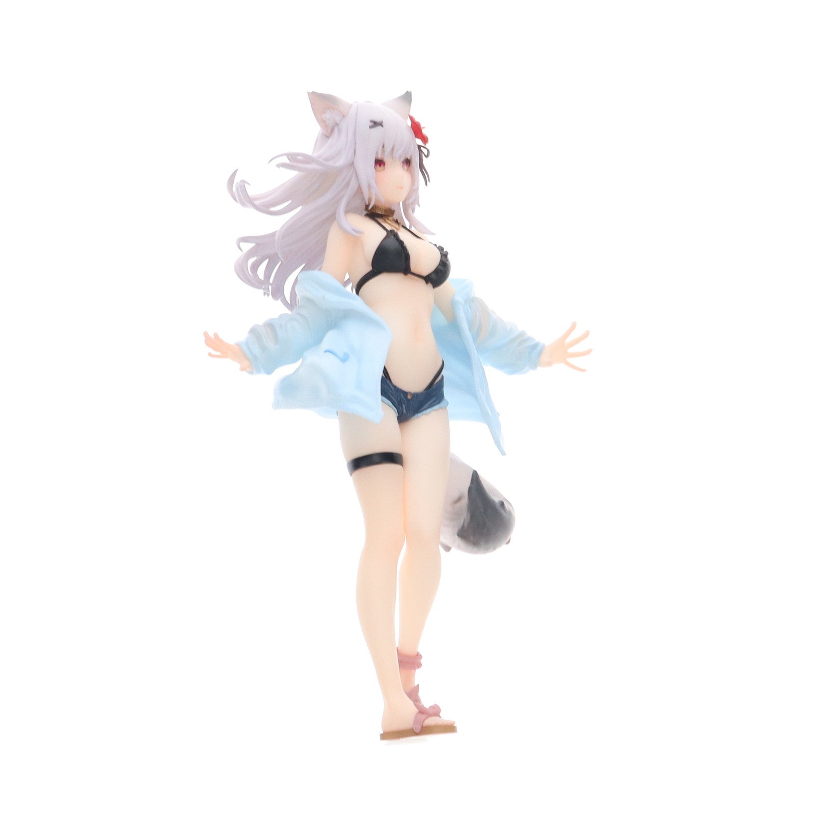 【中古即納】[FIG] ケモミミ学園 「華音(かのん)」illustrated by 秋乃える 1/7 完成品 フィギュア B´full FOTS JAPAN(ビーフルフォトスジャパン)(20211030)