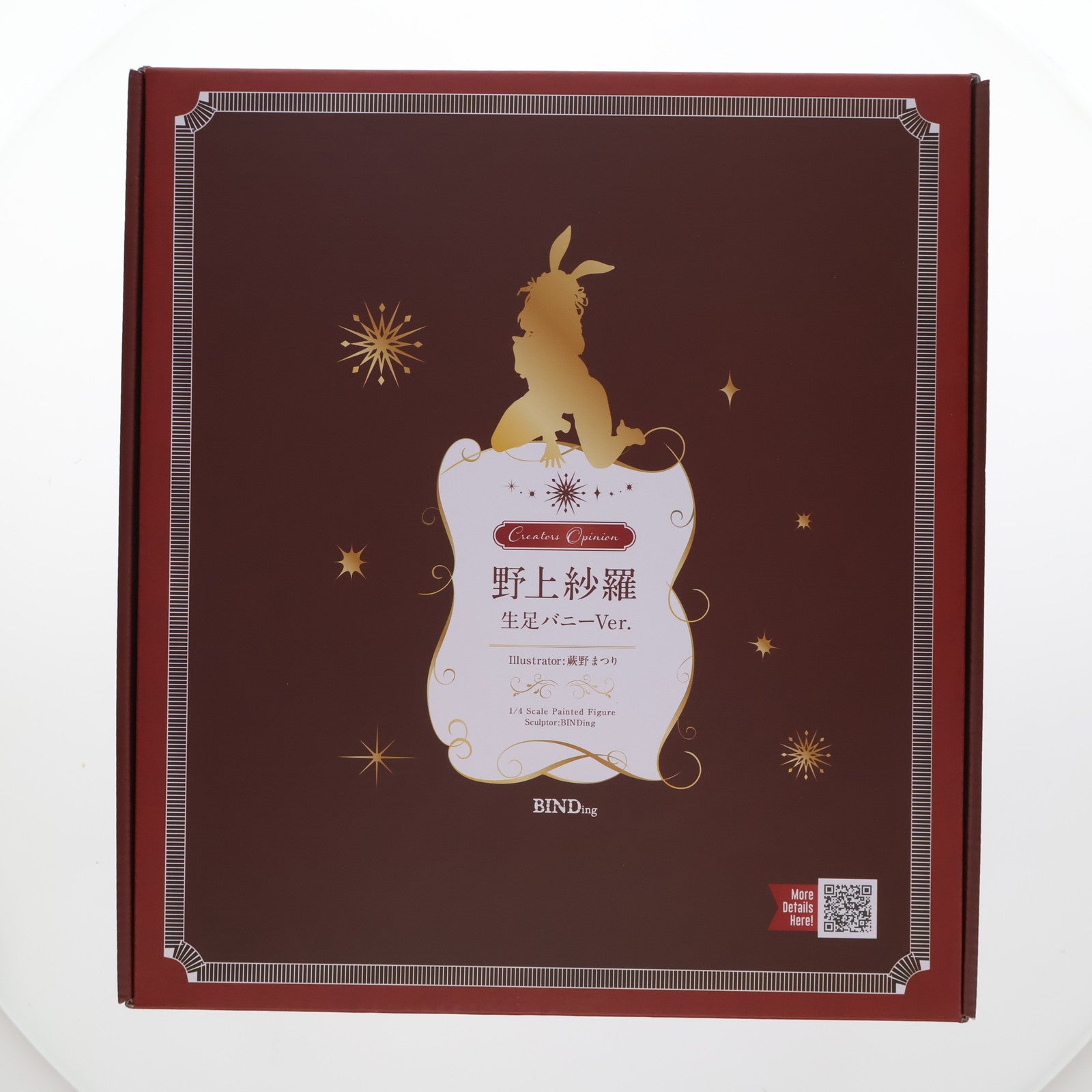 【中古即納】[FIG] ネイティブクリエイターズコレクション 野上紗羅(のがみさら) 生足バニーVer. BINDing クリエイターズ オピニオン 1/4 完成品 フィギュア BINDing(バインディング)/ネイティブ(20250417)