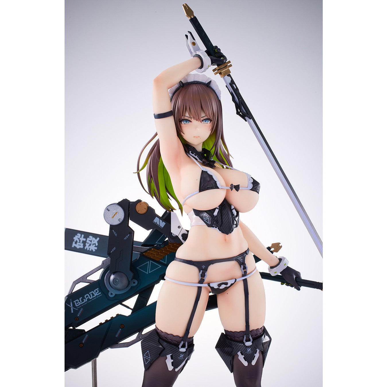 【中古即納】[FIG] ポストカード2種付属 冥途武装: Blade DX Ver. Illustration by Nidy-2D- Nidy-2D-先生オリジナル「PIXEL PHILIA 18」 1/7 完成品 フィギュア(AX-1168) SkyTube(スカイチューブ)(20241207)