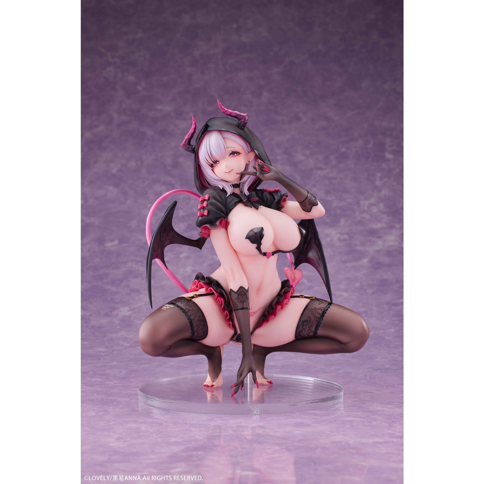 【中古即納】[FIG] 魅魔姉さん ティナ 豪華版(タペストリー付属) 1/6 完成品 フィギュア Lovely(ラブリー)(20250531)