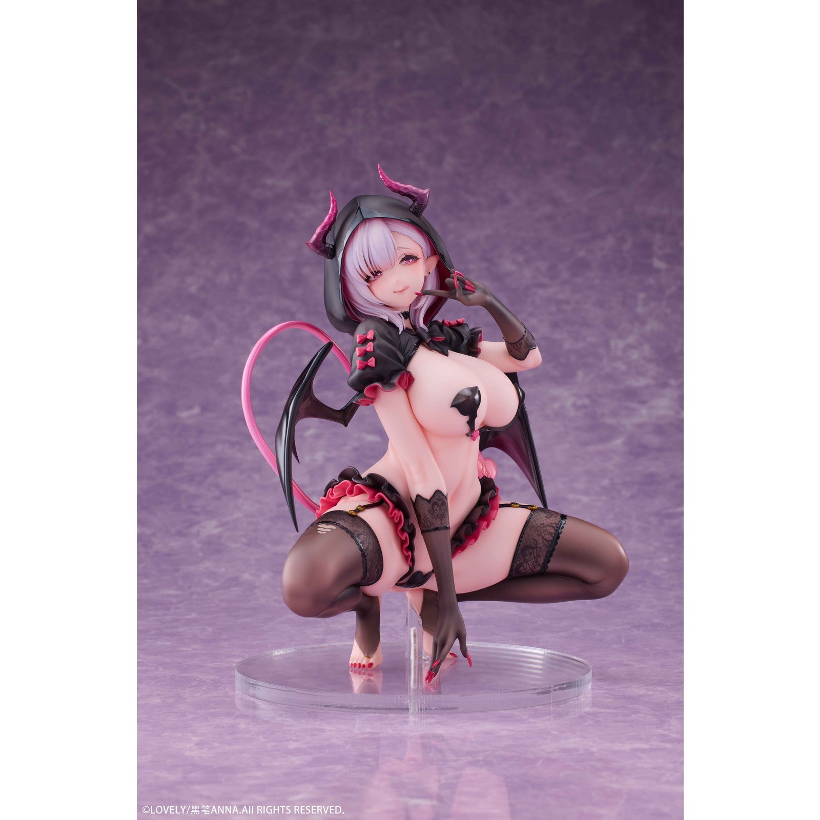 【中古即納】[FIG] 魅魔姉さん ティナ 豪華版(タペストリー付属) 1/6 完成品 フィギュア Lovely(ラブリー)(20250531)