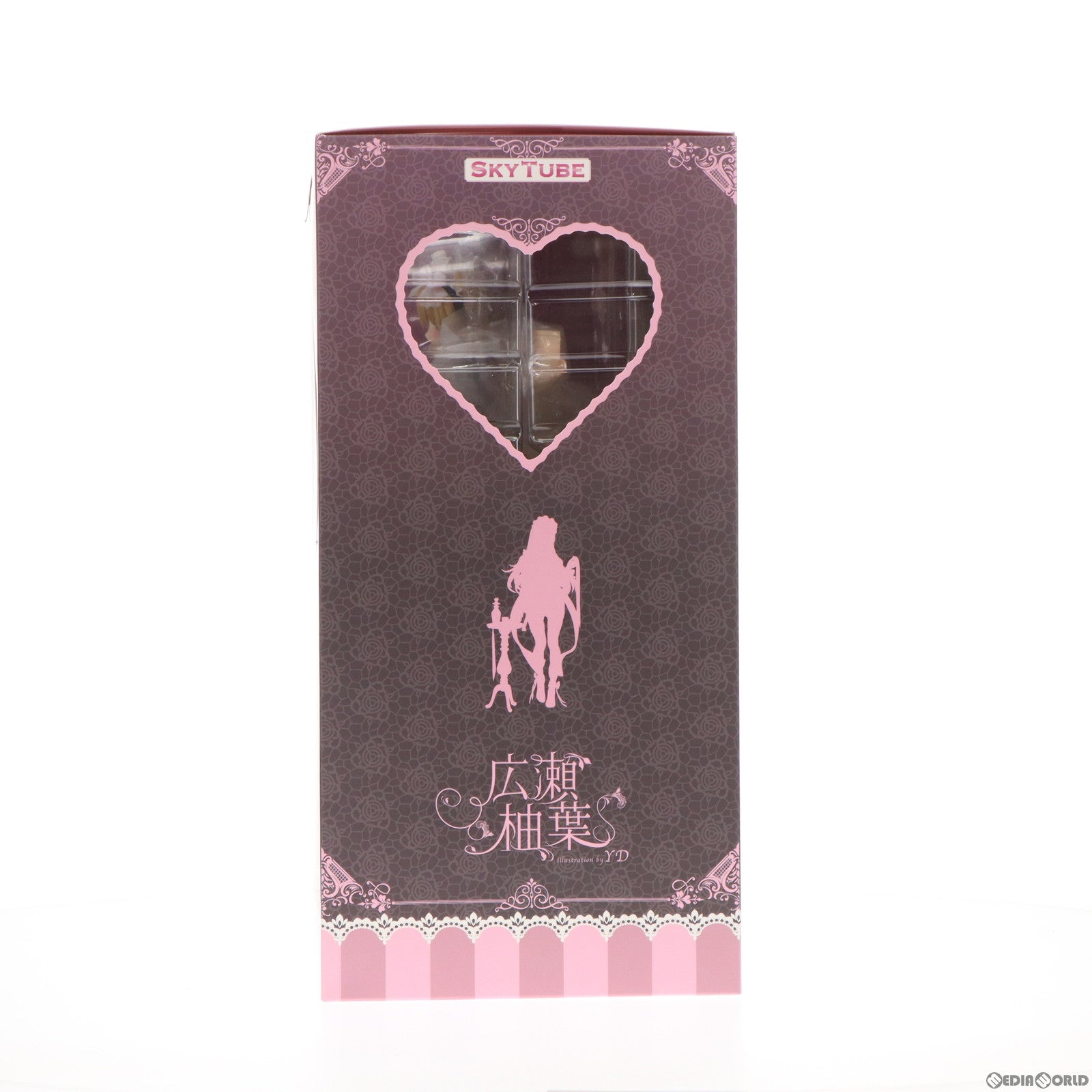 【中古即納】[FIG] ポストカード2枚&あみあみ限定特典付属 広瀬柚葉(ひろせゆずは) illustration by YD 1/6 完成品 フィギュア(AX-1118) SkyTube(スカイチューブ)(20221218)