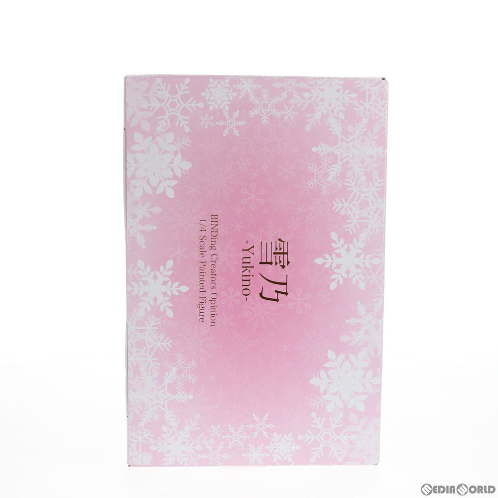 【中古即納】[FIG] ポストカード付属 雪乃(ゆきの) -Yukino- BINDing クリエイターズ オピニオン 1/4 完成品 フィギュア ネイティブオンラインショップ&FANZA限定 BINDing(バインディング)/ネイティブ(20201031)
