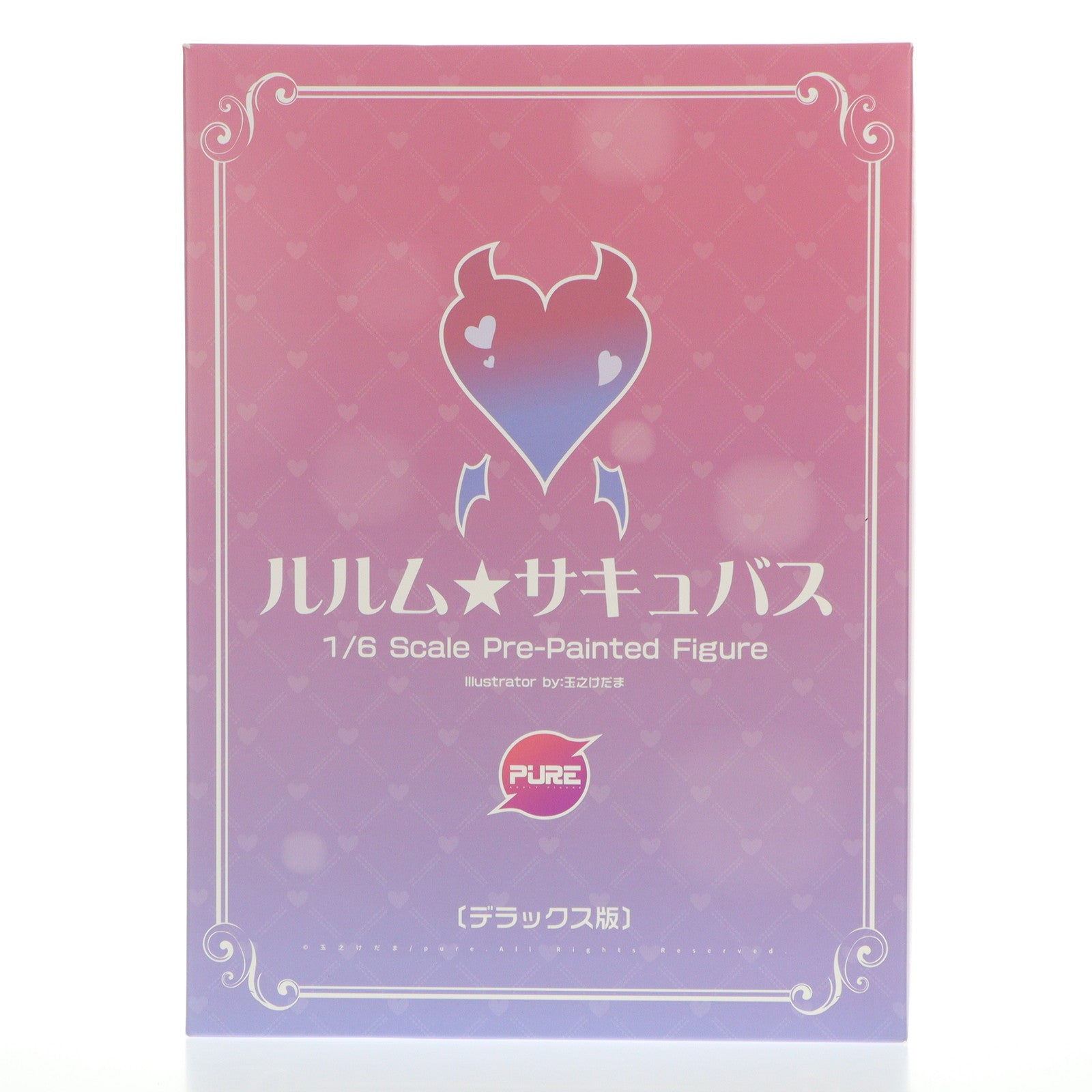 【中古即納】[FIG] タペストリー無し 缶バッチ&色紙付属 ルルム★サキュバス 豪華版 1/6 完成品 フィギュア PURE(ピュア)(20240310)