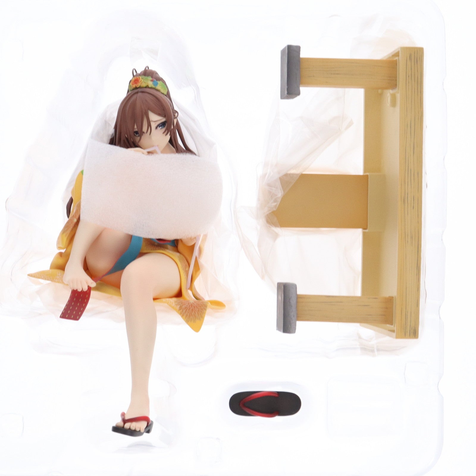 【中古即納】[FIG] ポストカード付属 ネイティブキャラクターズセレクション 桐原楓花(きりはらふうか) 「あなたと花火を…」 1/6 完成品 フィギュア ネイティブオンラインショップ&FANZA限定 FROG(フロッグ)/ネイティブ(20200201)