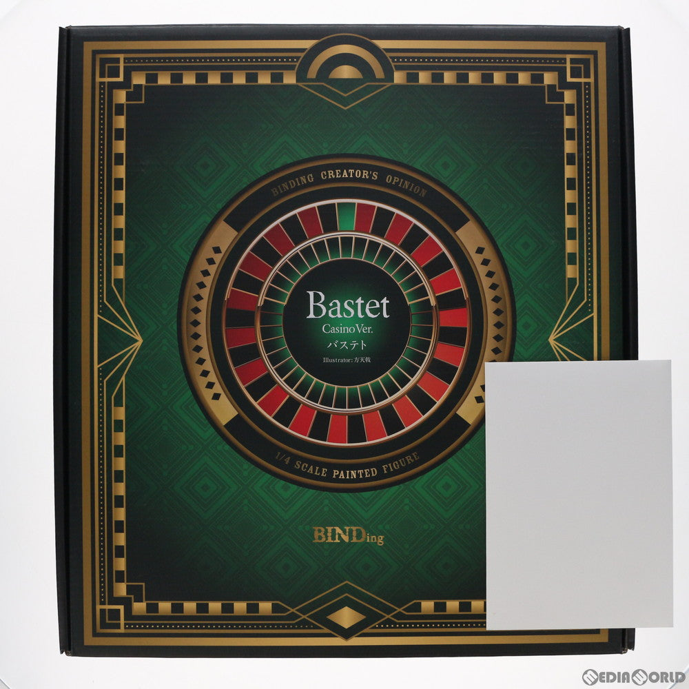 【中古即納】[FIG] ポストカード付属 ネイティブクリエイターズコレクション バステト CasinoVer. BINDing クリエイターズ オピニオン 1/4 完成品 フィギュア ネイティブオンラインショップ&FANZA限定 BINDing(バインディング)/ネイティブ(20210228)