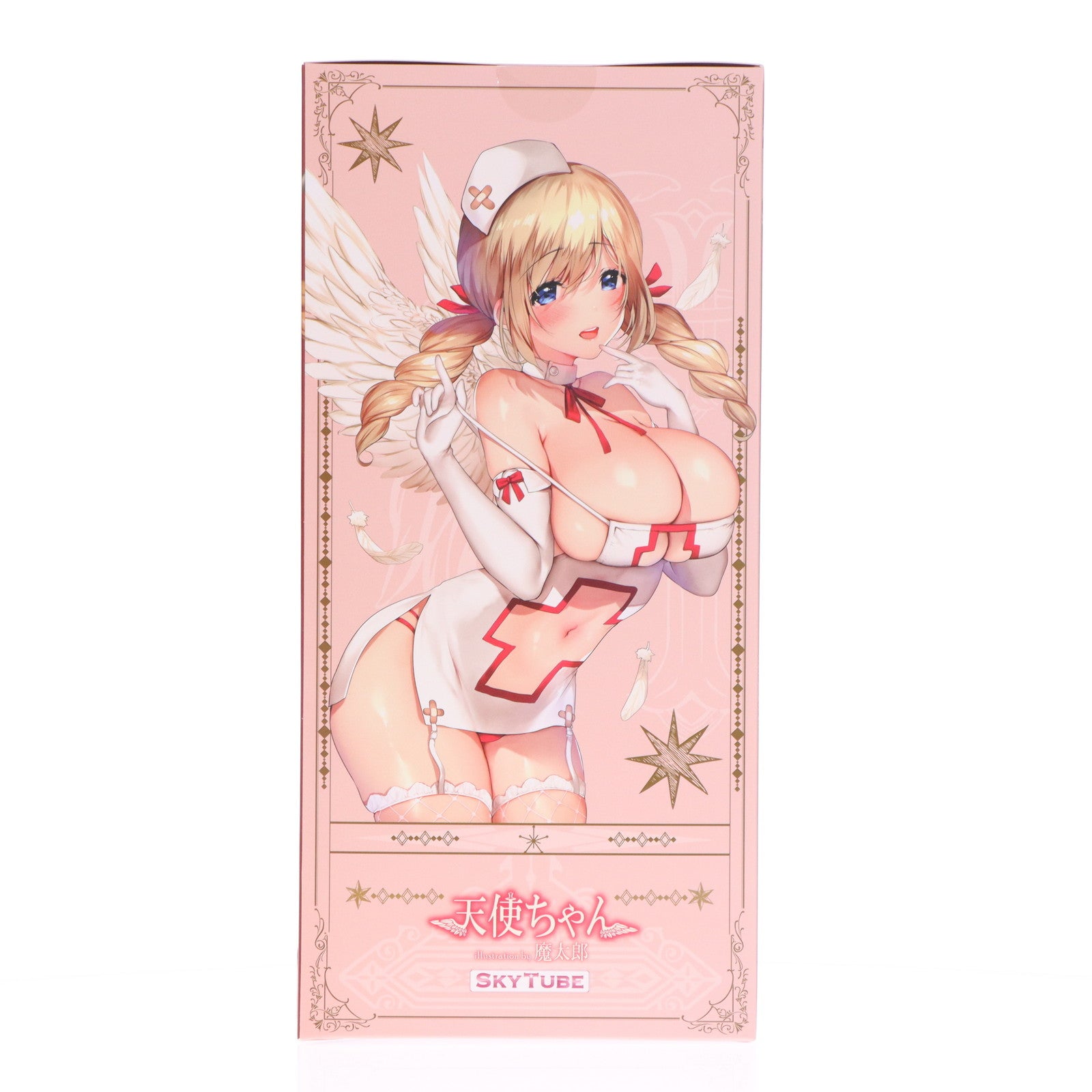 【中古即納】[FIG] ポストカード&あみあみ限定特典付属 天使ちゃん illustration by 魔太郎 1/6 完成品 フィギュア(AX-1145) SkyTube(スカイチューブ)(20220218)