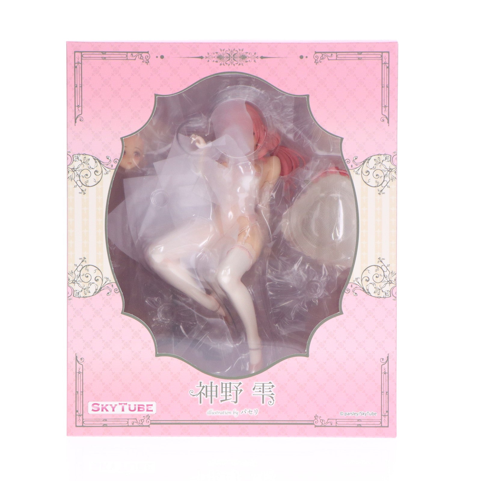 【中古即納】[FIG] ポストカード2枚&あみあみ限定特典付属 神野雫(かんのしずく) illustration by パセリ 1/6 完成品 フィギュア(AX-1123) SkyTube(スカイチューブ)(20201204)