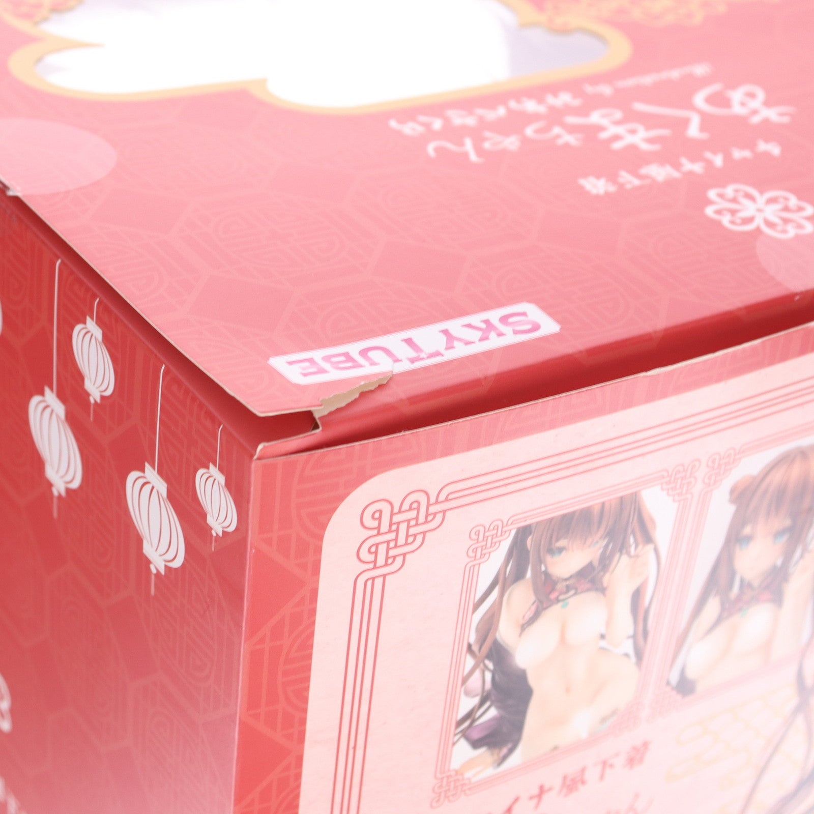 【中古即納】[FIG] ポストカード付属 チャイナ風下着あくまちゃん illustration by みわべさくら 1/6 完成品 フィギュア(AX-1170) SkyTube(スカイチューブ)(20230716)