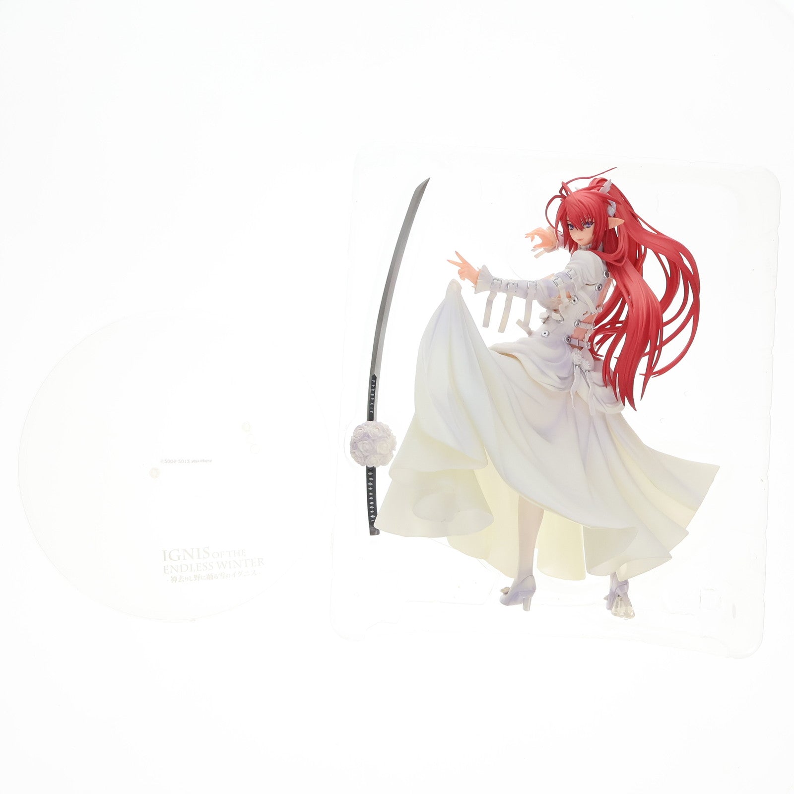 【中古即納】[FIG] Ingnis of the endless winter～神去りし野に踊る雪のイグニス～ 塵骸魔京 1/7 完成品 フィギュア オーキッドシード(20130321)