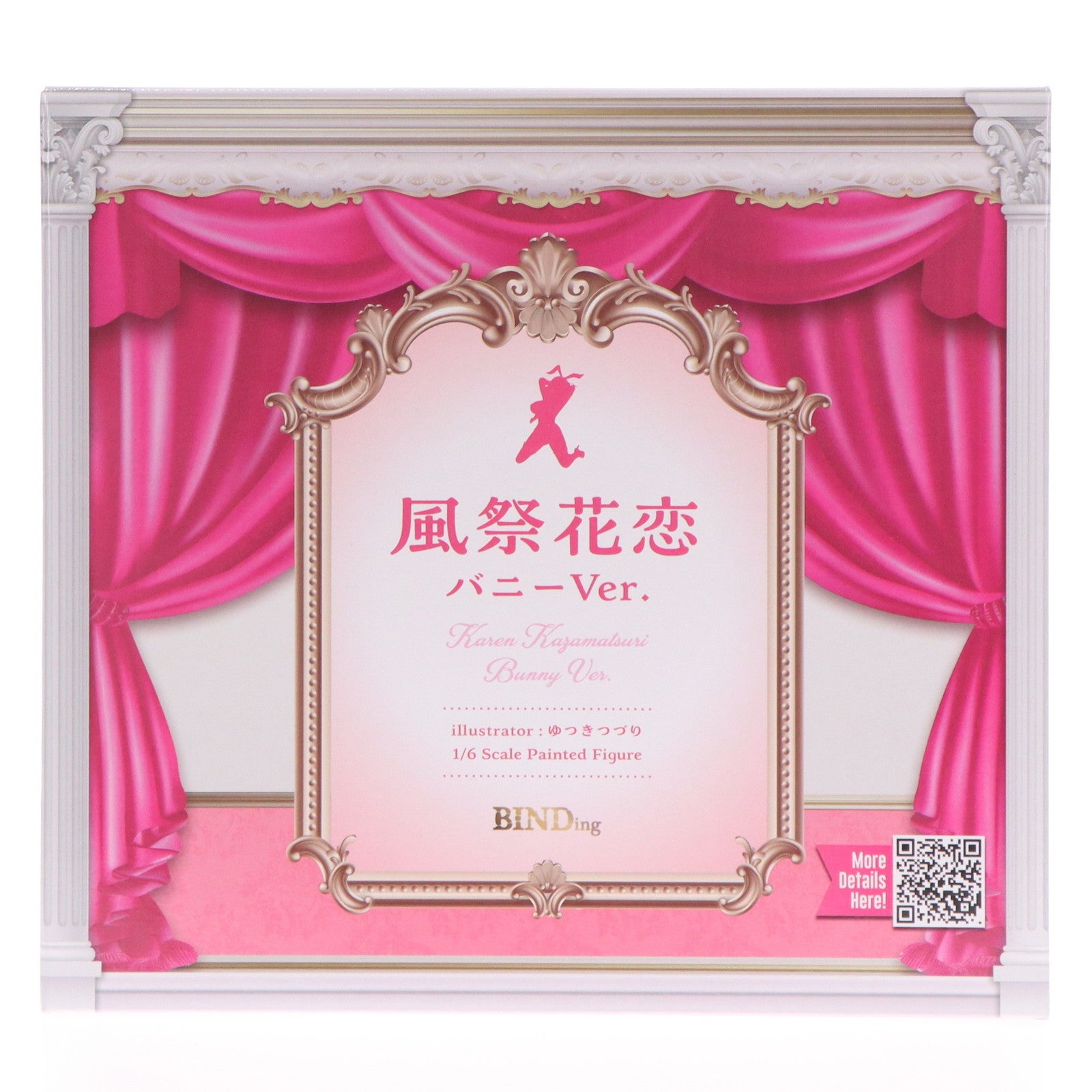 【中古即納】[FIG] ポストカード付属 ネイティブキャラクターズセレクション 風祭花恋(かざまつりかれん) バニーVer. うっかり花恋ちゃん 1/6 完成品 フィギュア BINDing(バインディング)/ネイティブ(20250724)