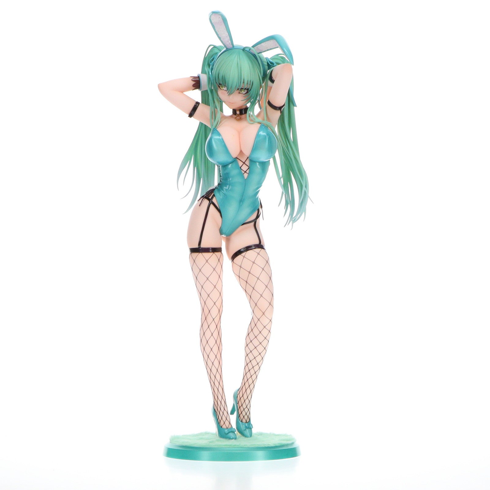 【中古即納】[FIG] 色紙&タペストリー付属 グリーンツインテバニーちゃん 網タイツVer. 1/4 完成品 フィギュア Party Look(パーティルック)(20250131)