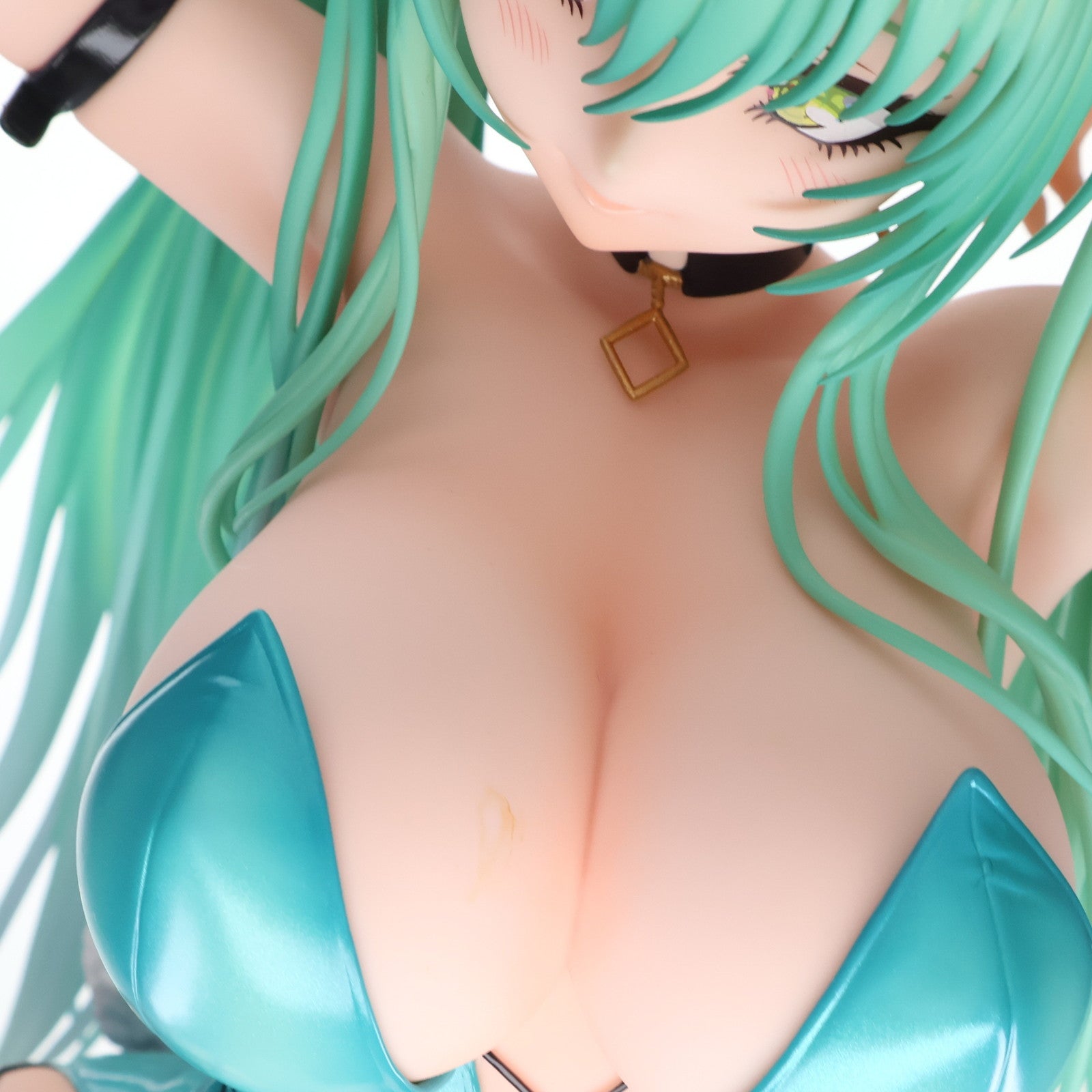 【中古即納】[FIG] 色紙&タペストリー付属 グリーンツインテバニーちゃん 網タイツVer. 1/4 完成品 フィギュア Party Look(パーティルック)(20250131)