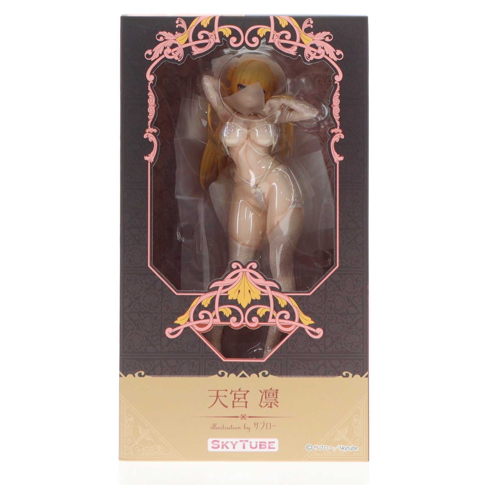 【中古即納】[FIG] ポストカード2枚付属 天宮凛(あまみやりん) illustration by サブロー 1/6 完成品 フィギュア(AX-1134) SkyTube(スカイチューブ)(20231220)