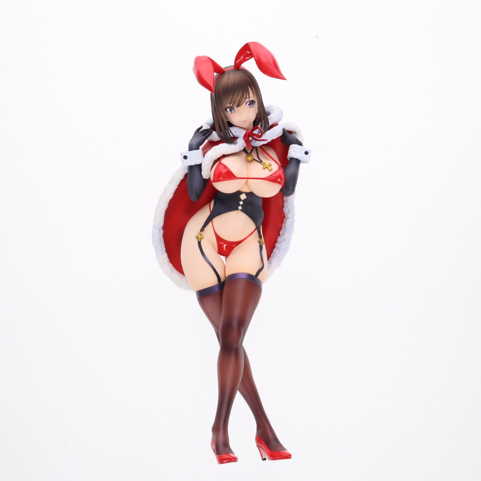 【中古即納】[FIG] ポストカード付属 ネイティブクリエイターズコレクション クリスマス☆バニー 魔太郎オリジナルキャラクター 1/6 完成品 フィギュア ネイティブオンラインショップ&FANZA限定 Pink・Cat(ピンク・キャット)/ネイティブ(20200531)