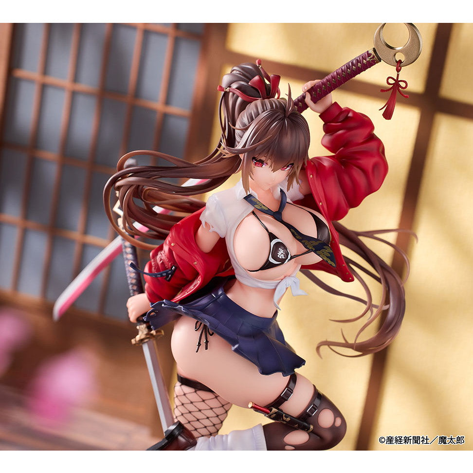 【中古即納】[FIG] 秘技二刀流 影縫舞 不撓不屈(絵師100人展 12) 1/6 完成品 フィギュア Charm(チャルム)(20250331)