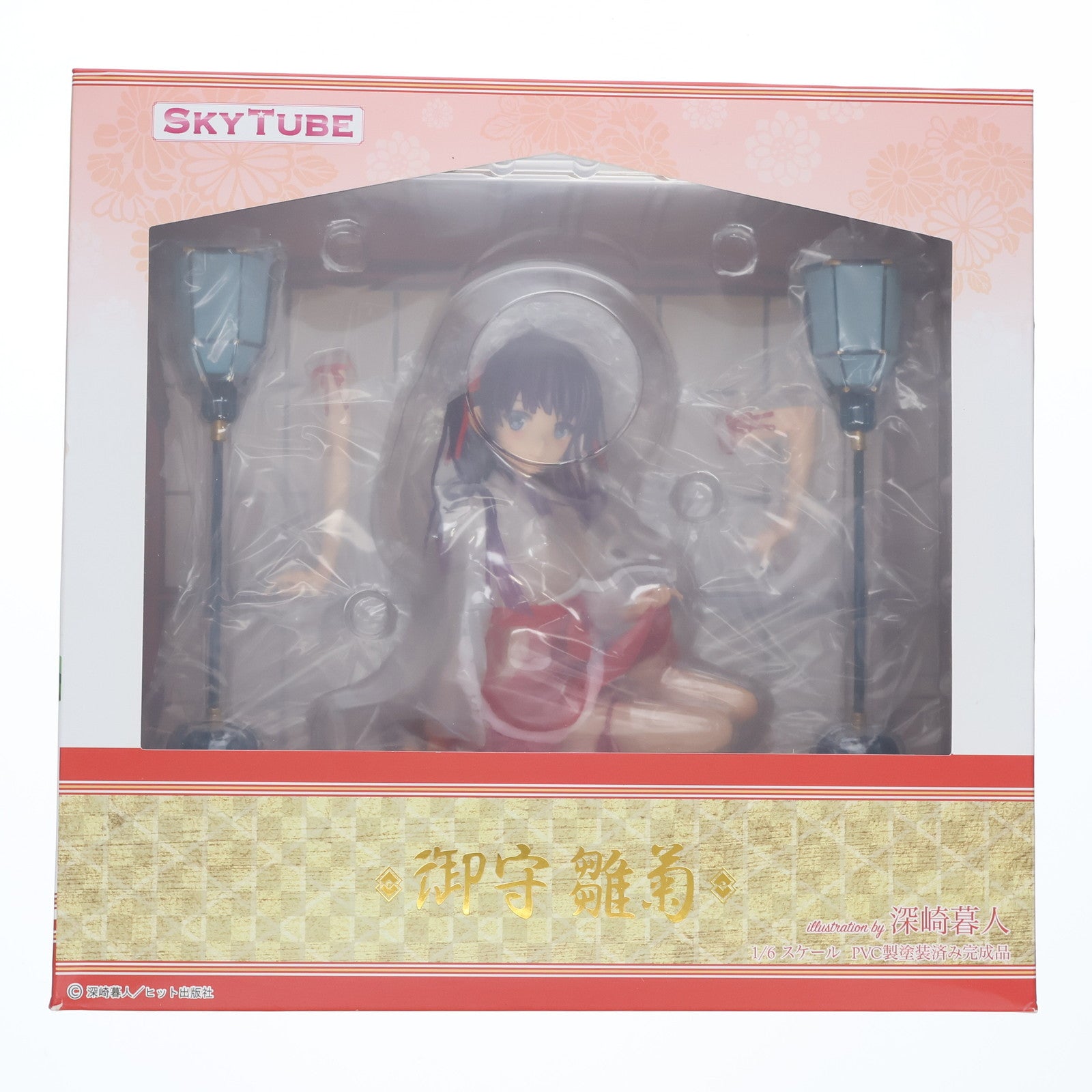 【中古即納】[FIG] ポストカード付属 御守雛菊(みもりひなぎく) illustration by 深崎暮人(みさきくれひと) コミック阿吽 1/6 完成品 フィギュア(AX-1065) SkyTube(スカイチューブ)(20190414)