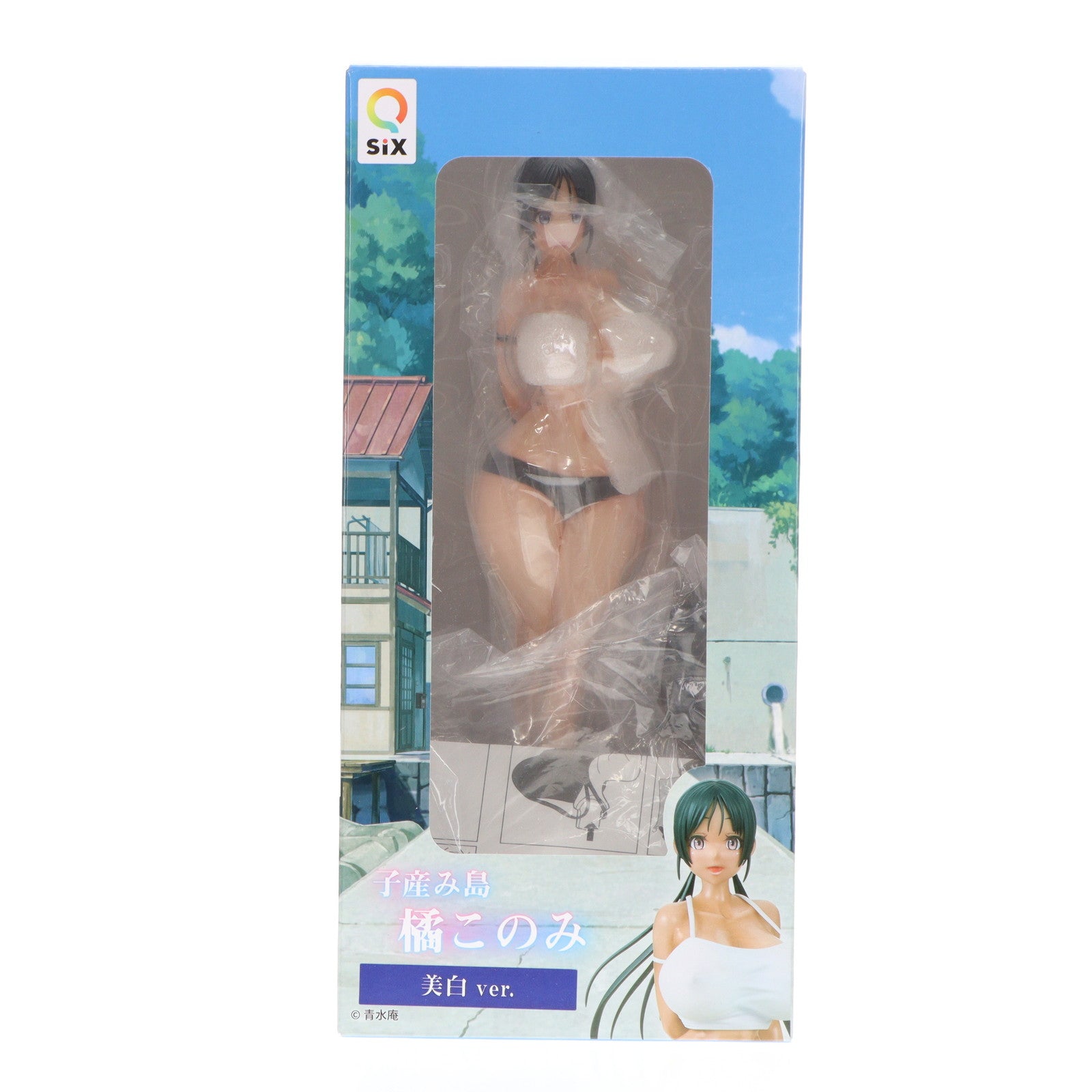 【中古即納】[FIG] 橘このみ(たちばなこのみ) 美白ver. 子産み島 1/7 完成品 フィギュア Q-six(キューシックス)(20220722)
