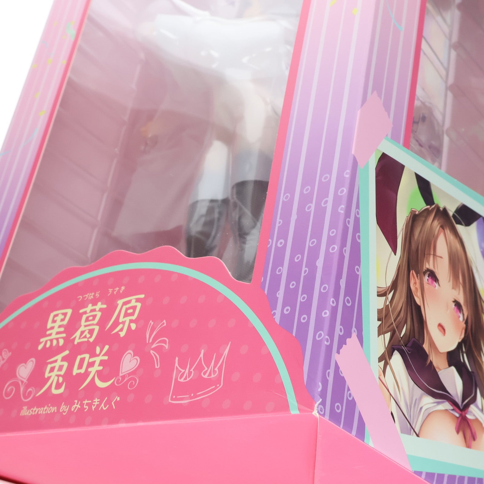【中古即納】[FIG] ポストカード付属 黒葛原兎咲(つづはらうさき) illustration by みちきんぐ コミックグレープ Vol.61 1/6 完成品 フィギュア(AX-1115) SkyTube(スカイチューブ)(20230728)