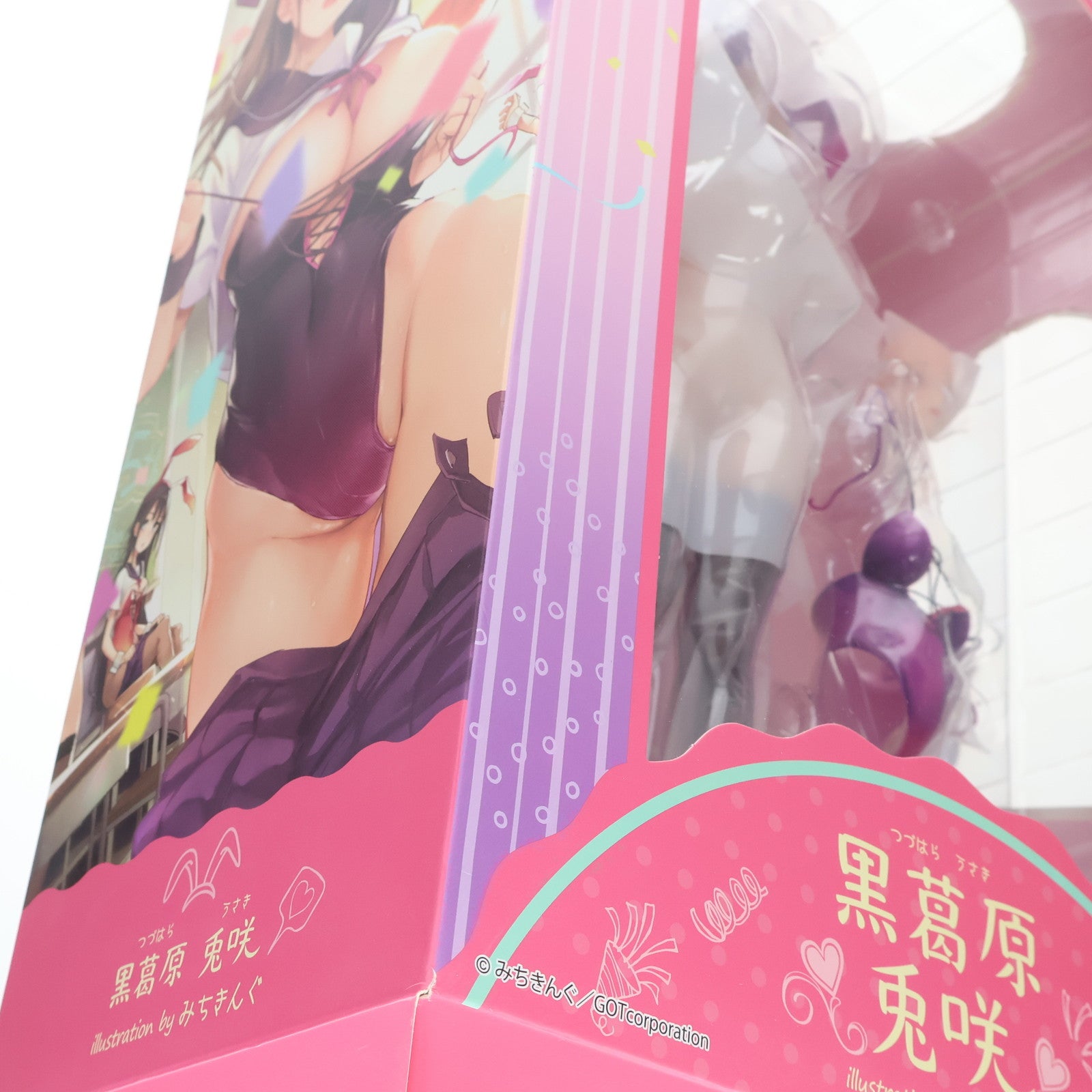 【中古即納】[FIG] ポストカード付属 黒葛原兎咲(つづはらうさき) illustration by みちきんぐ コミックグレープ Vol.61 1/6 完成品 フィギュア(AX-1115) SkyTube(スカイチューブ)(20230728)